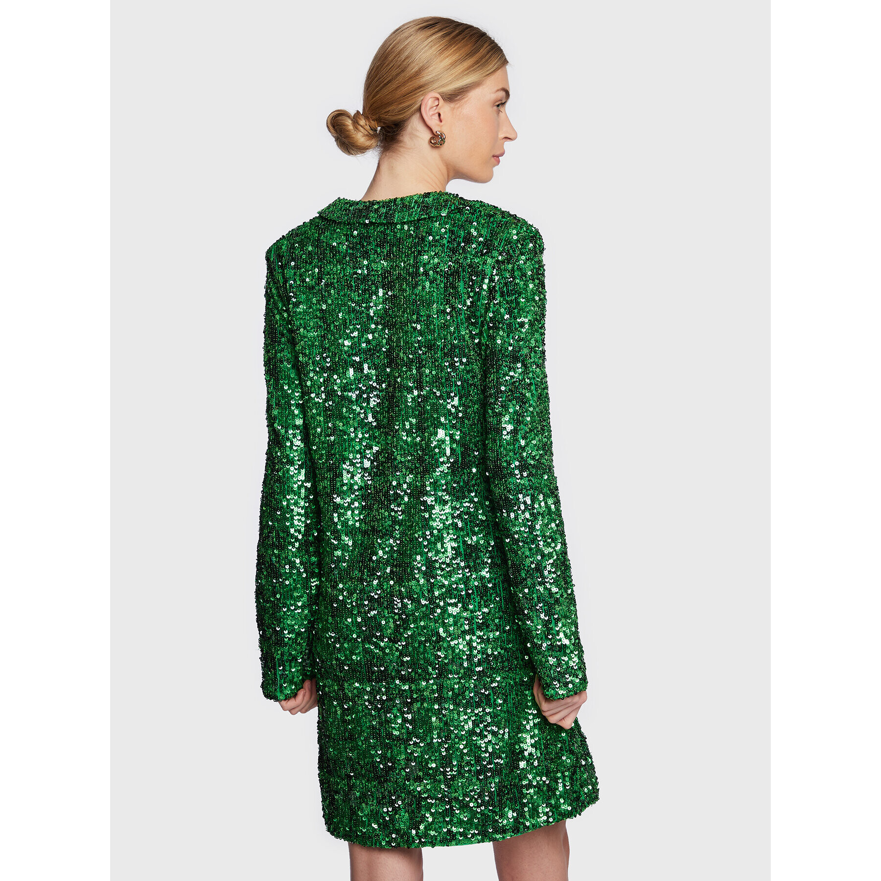 Samsøe Samsøe Rochie cocktail Felicia F22400087 Verde Regular Fit - Pled.ro