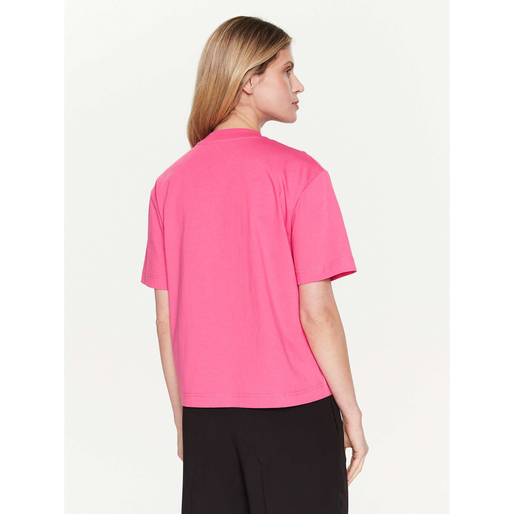 Samsøe Samsøe Tricou Sienna F22300169 Roz Regular Fit - Pled.ro