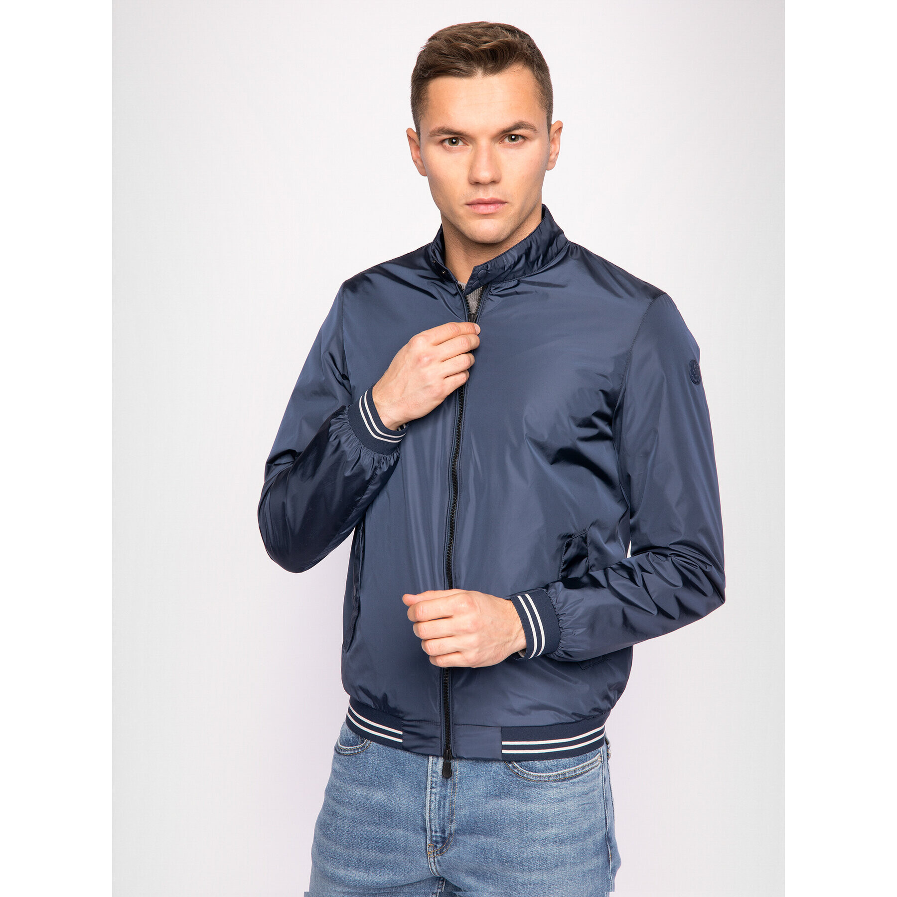 Save The Duck Geacă bomber D3848M MEGAX Bleumarin Regular Fit - Pled.ro