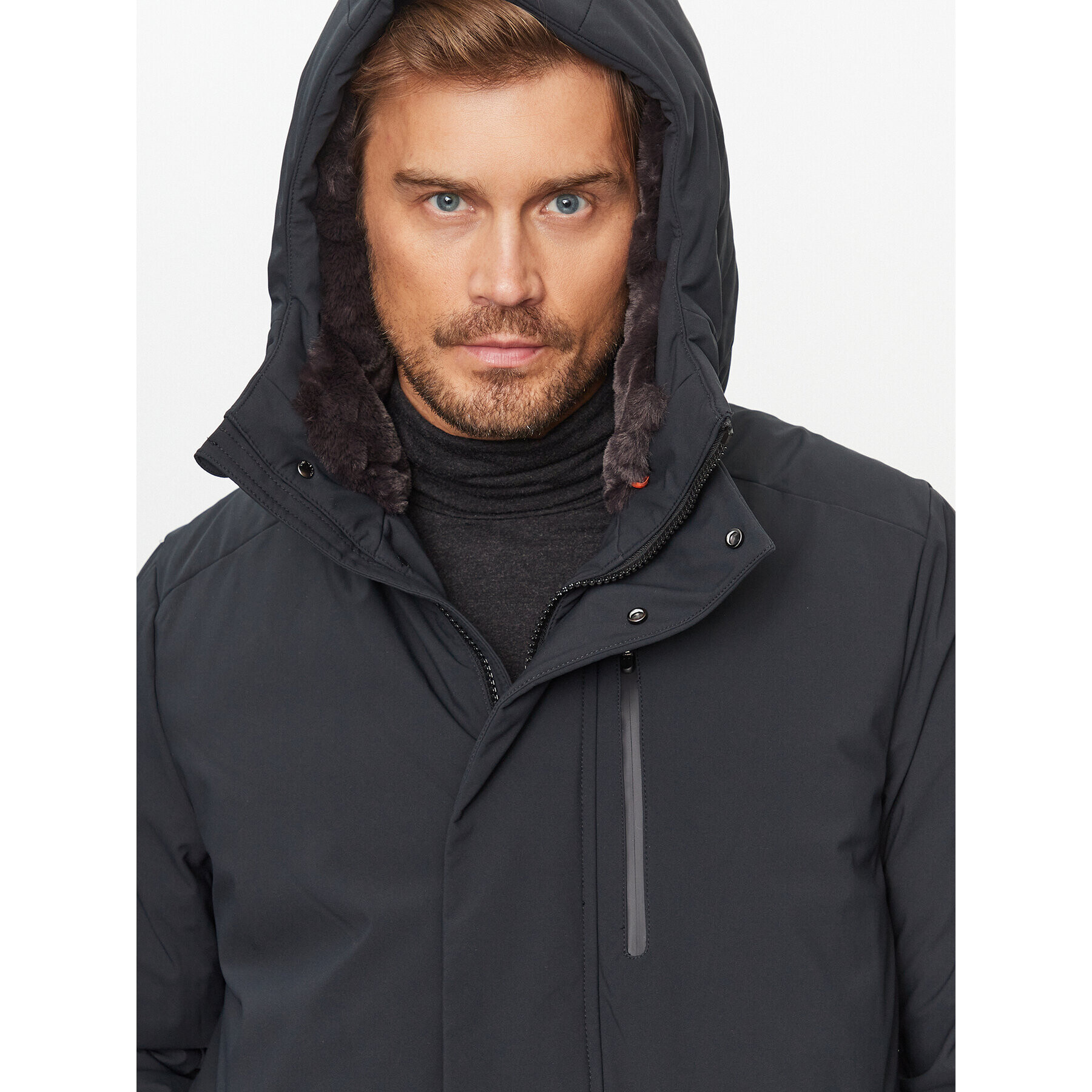 Save The Duck Geacă de iarnă Antoine P38160M SMEG17 Negru Regular Fit - Pled.ro