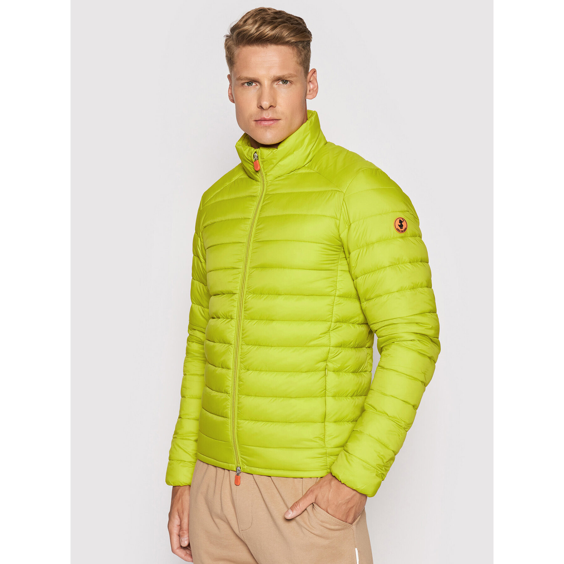 Save The Duck Geacă din puf D32430M GIGA13 Verde Regular Fit - Pled.ro