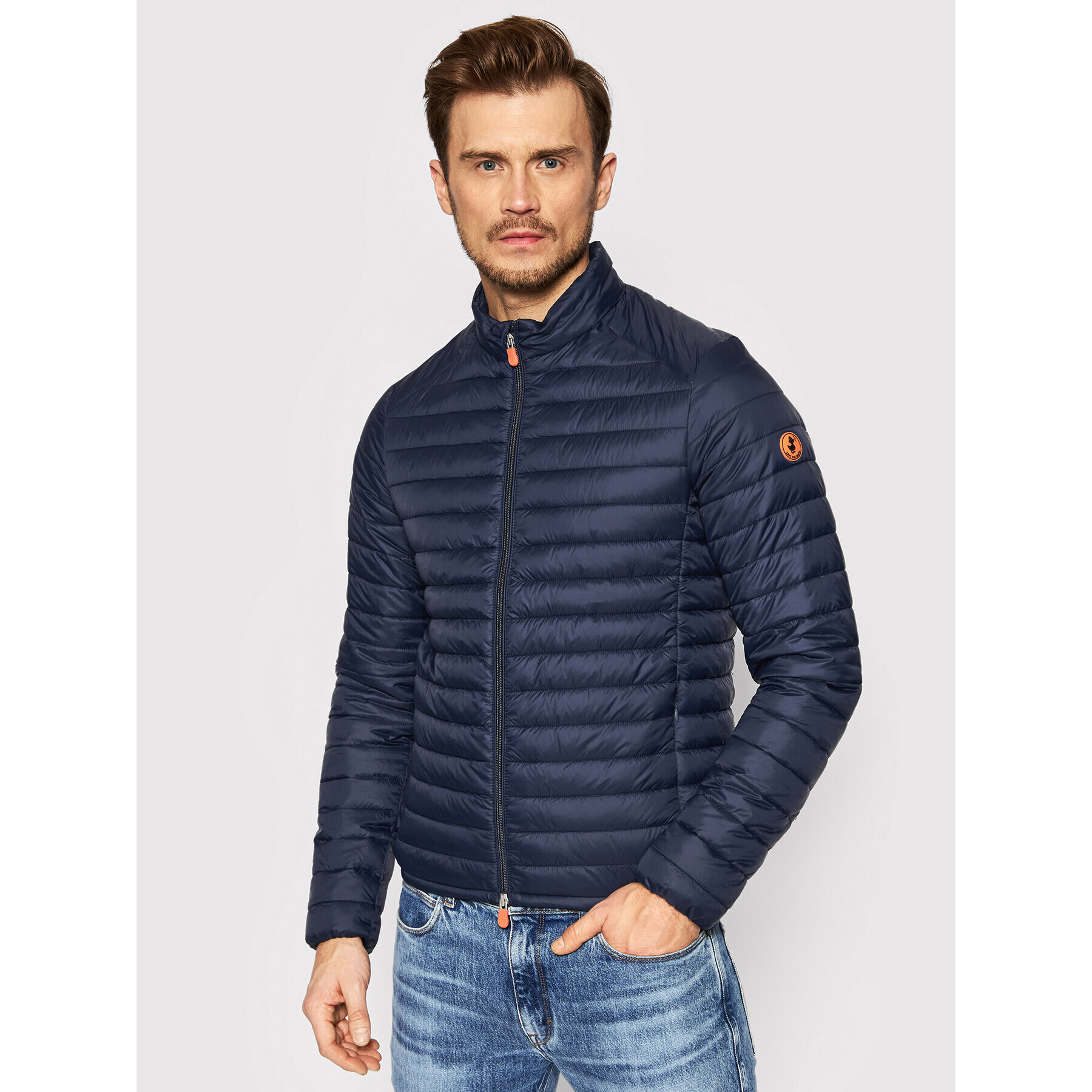 Save The Duck Geacă din puf D32430M GIGA14 Bleumarin Regular Fit - Pled.ro