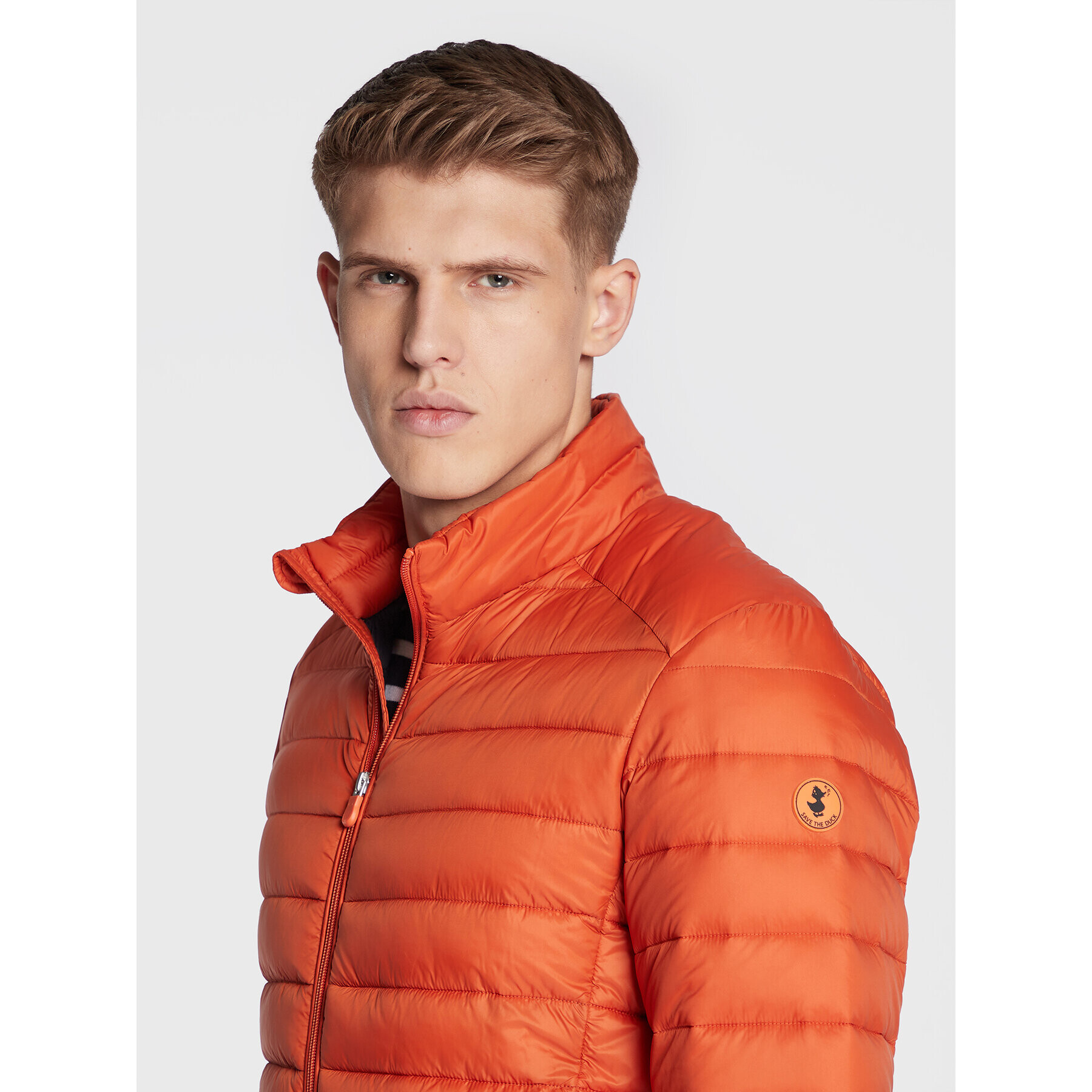 Save The Duck Geacă din puf D32430M GIGA15 Portocaliu Regular Fit - Pled.ro