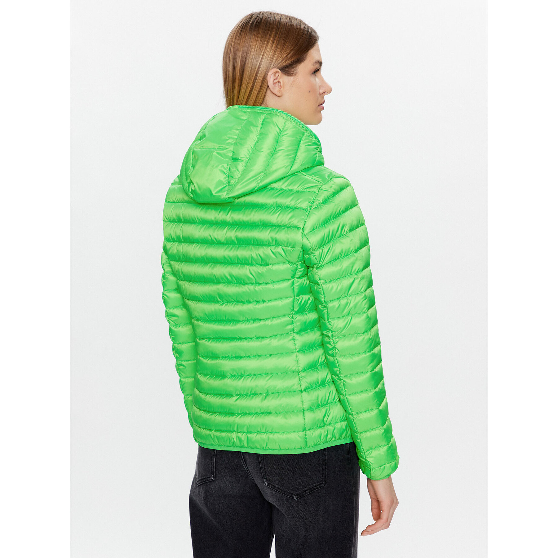 Save The Duck Geacă din puf D33620W FLUO16 Verde Regular Fit - Pled.ro