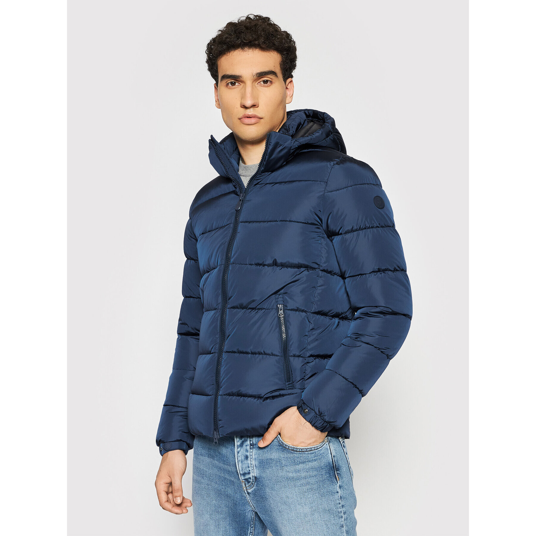 Save The Duck Geacă din puf D35560M MEGA13 Bleumarin Regular Fit - Pled.ro