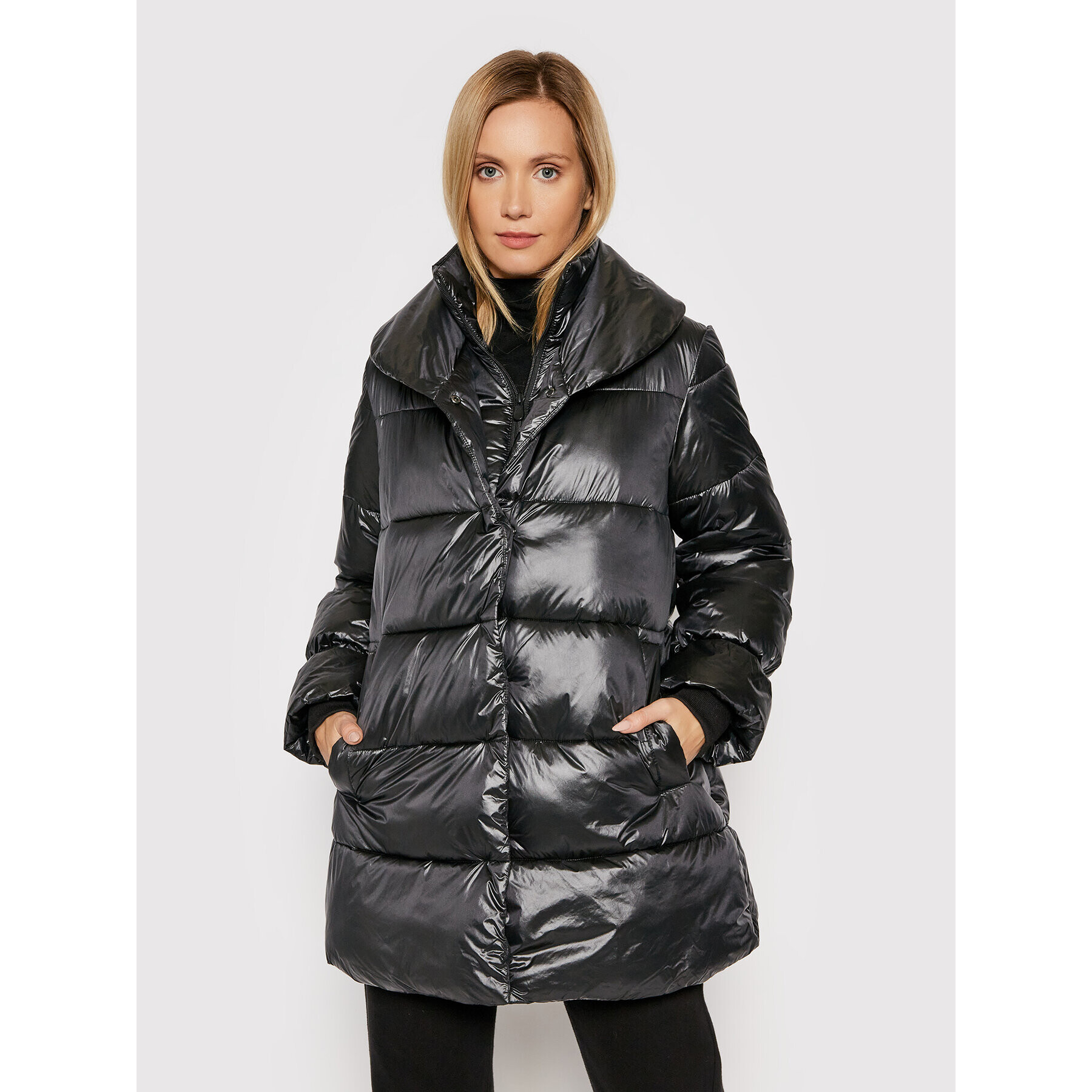 Save The Duck Geacă din puf D40202W GLAM13 Negru Regular Fit - Pled.ro