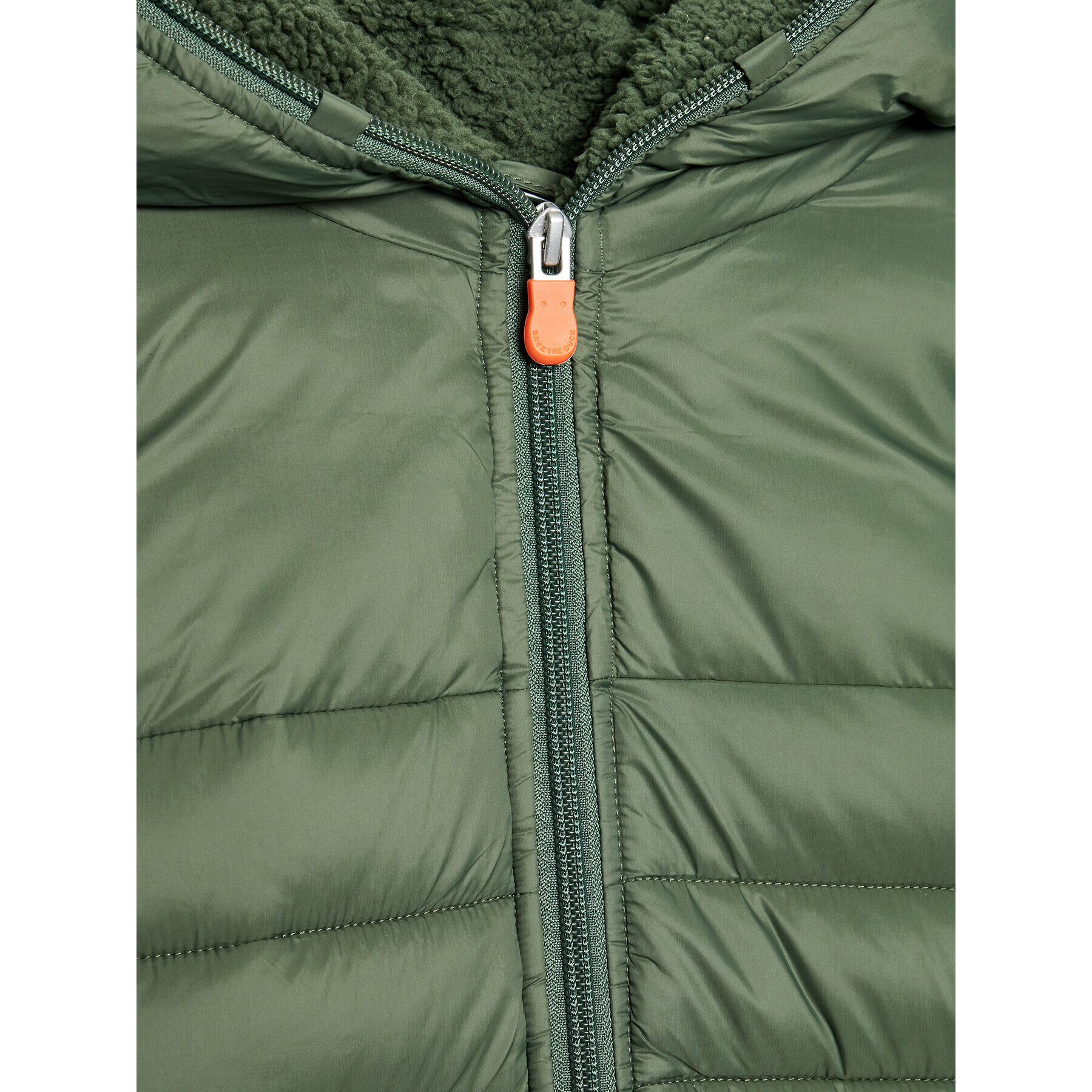 Save The Duck Geacă din puf J39050B GIGA15 Verde Regular Fit - Pled.ro