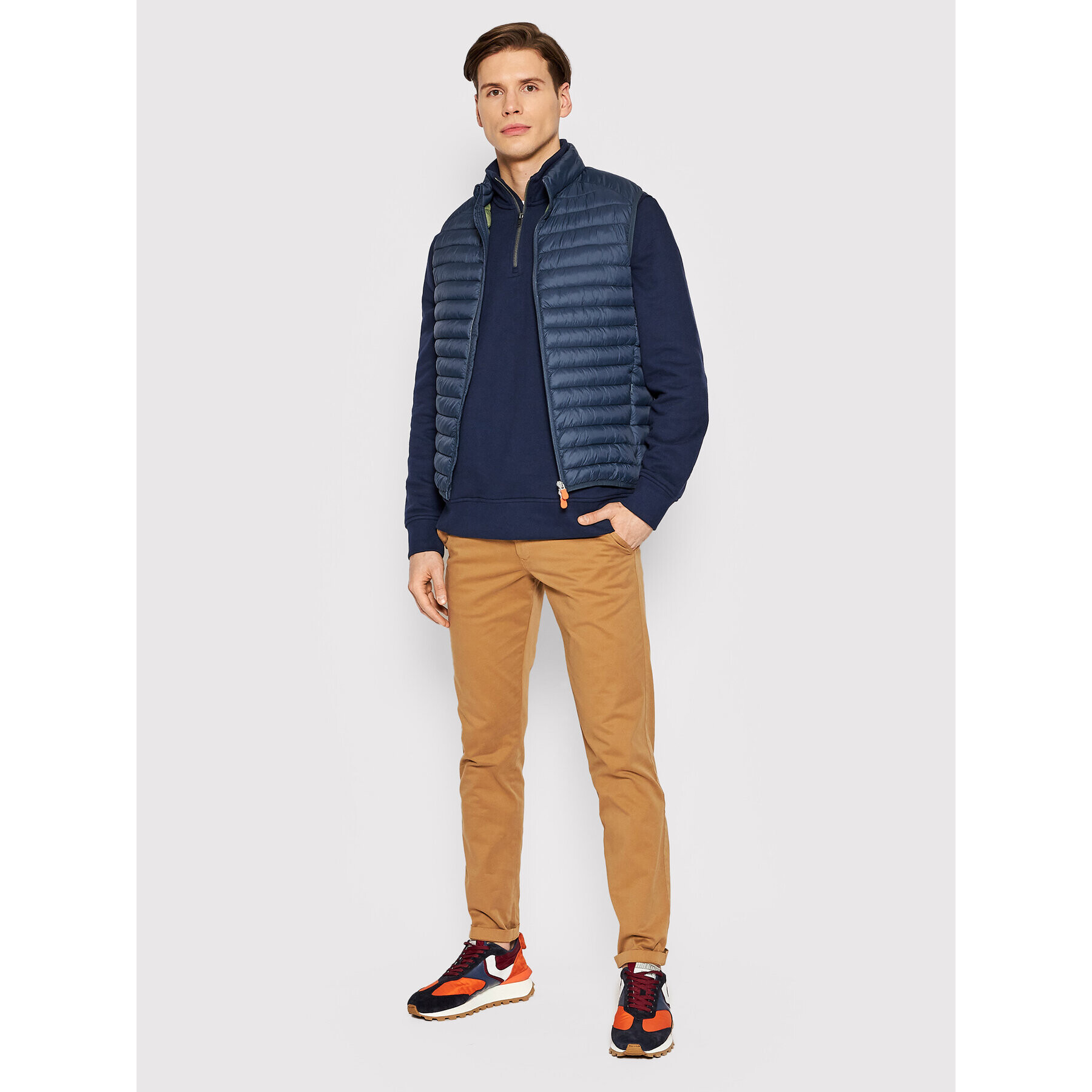 Save The Duck Vestă D82410M GIGA14 Bleumarin Regular Fit - Pled.ro