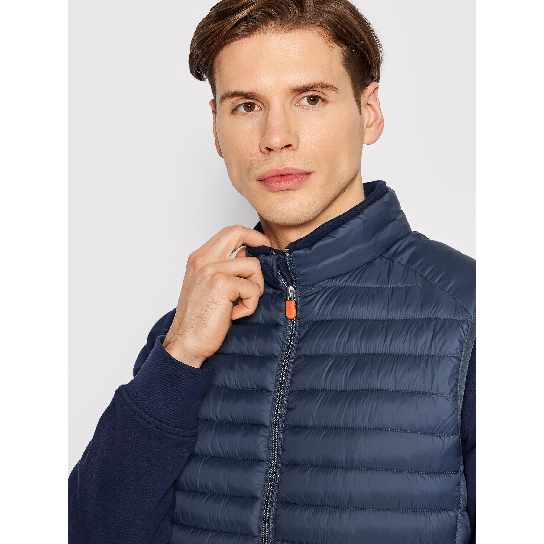 Save The Duck Vestă D82410M GIGA14 Bleumarin Regular Fit - Pled.ro