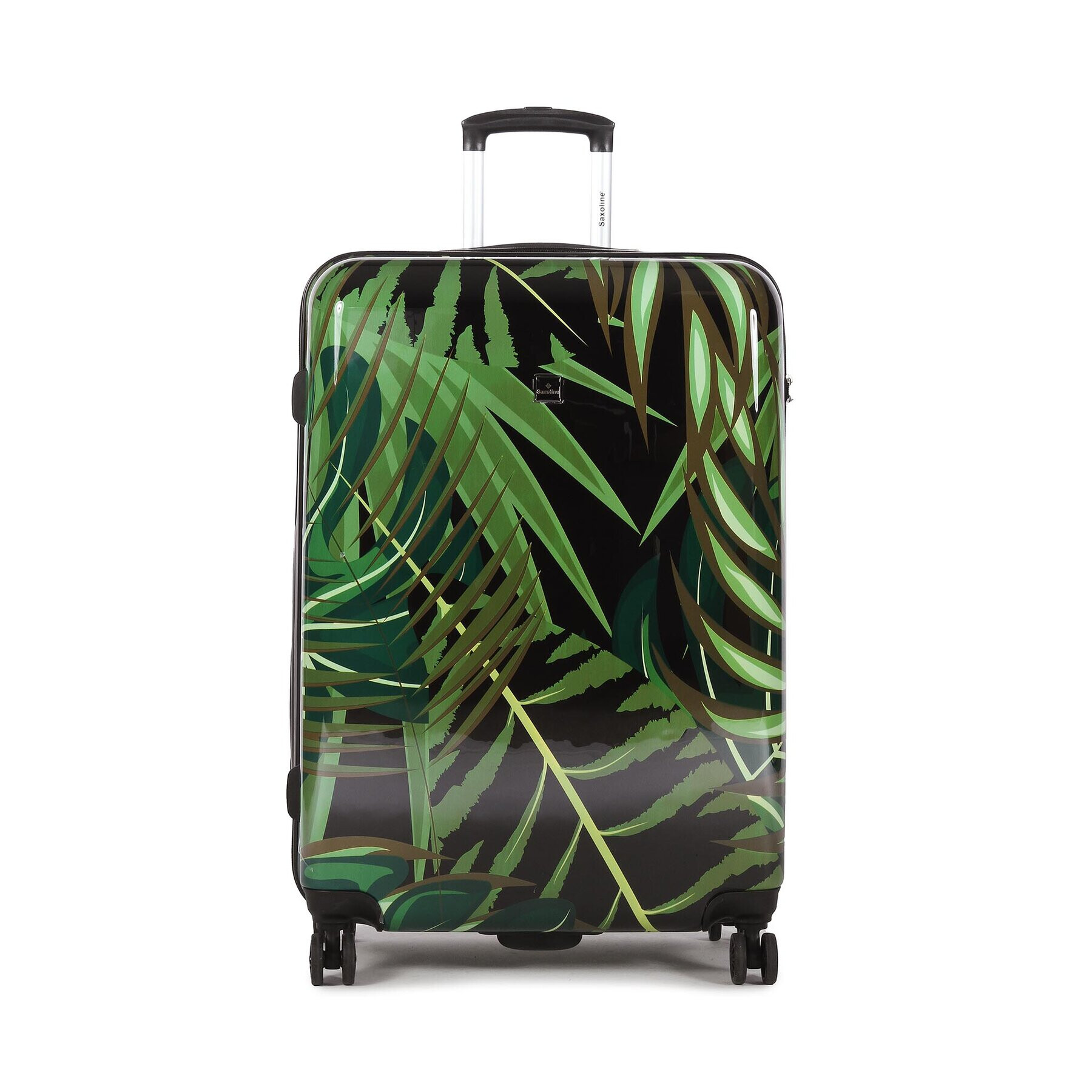 Saxoline Valiză Mare Rigidă Sx Palm Leaves 1460H0.71.10 Negru - Pled.ro