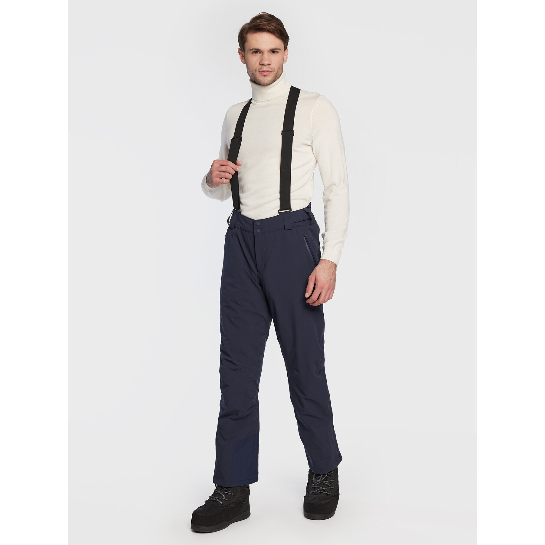 Schöffel Pantaloni de schi Weissach 23378-00-23607 Bleumarin Regular Fit - Pled.ro