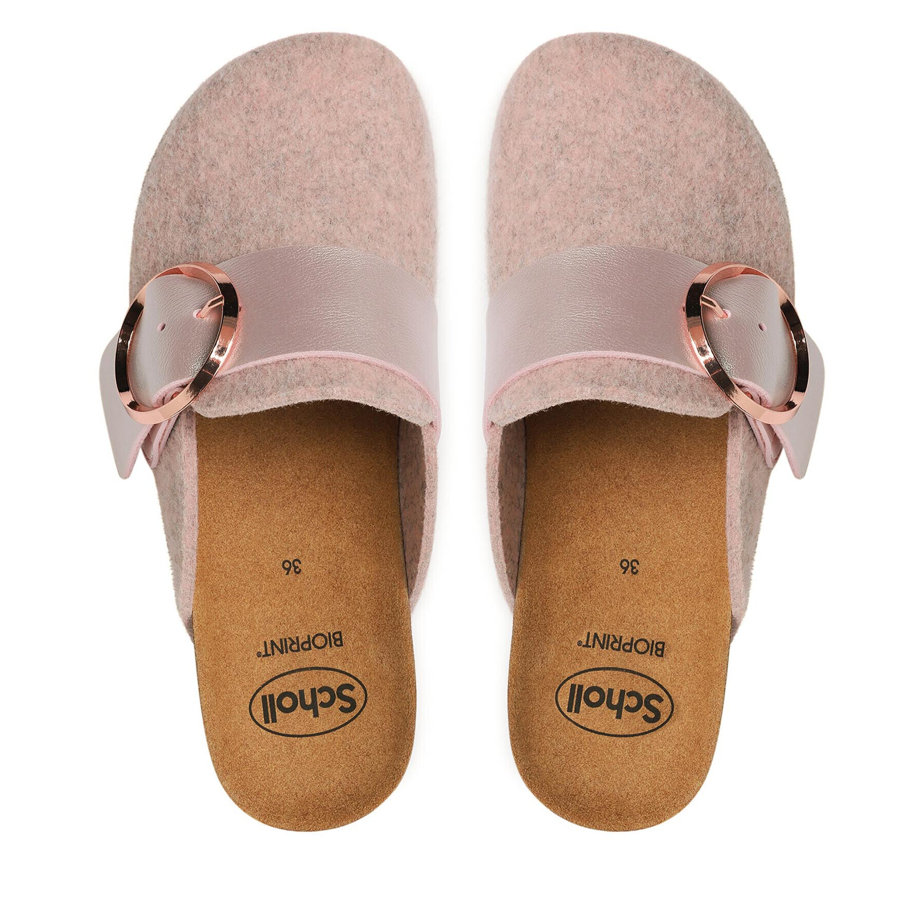 Scholl Papuci de casă Amalfi Clog Med MF301291048 Roz - Pled.ro