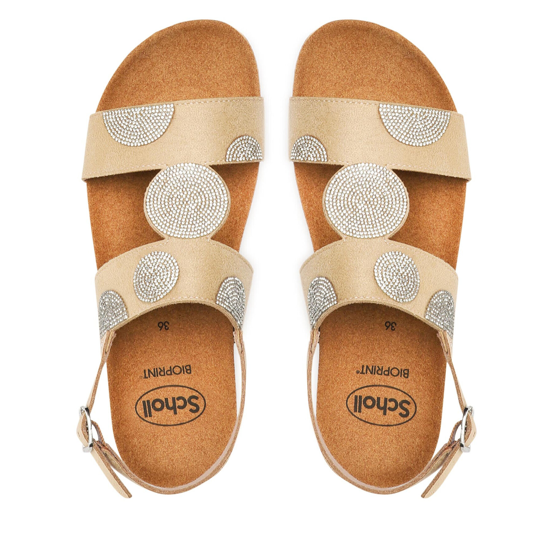 Scholl Sandale F29876 Dubai Sandal 1002 Bej - Pled.ro