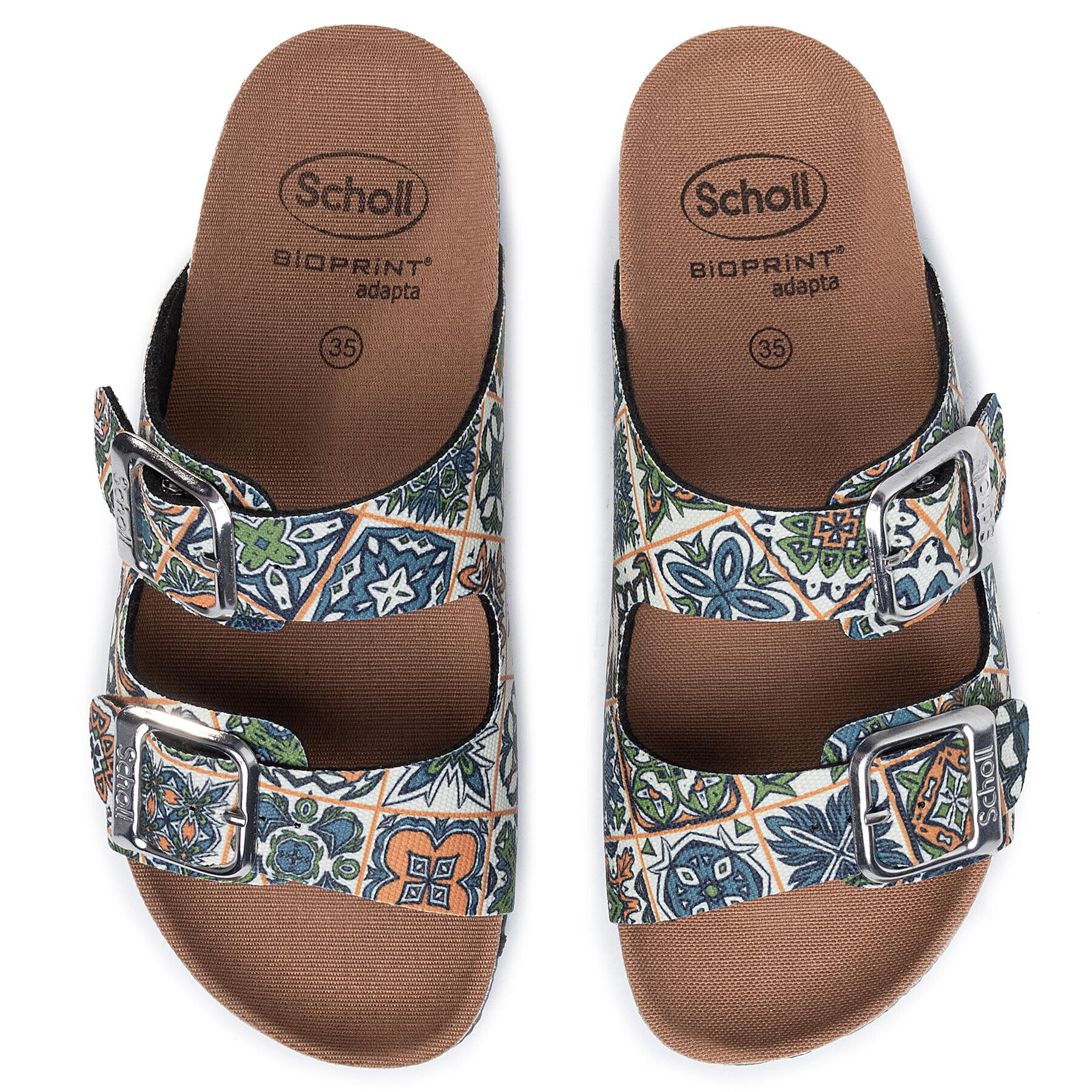 Scholl Șlapi Greeny Malaren MF29005 Colorat - Pled.ro