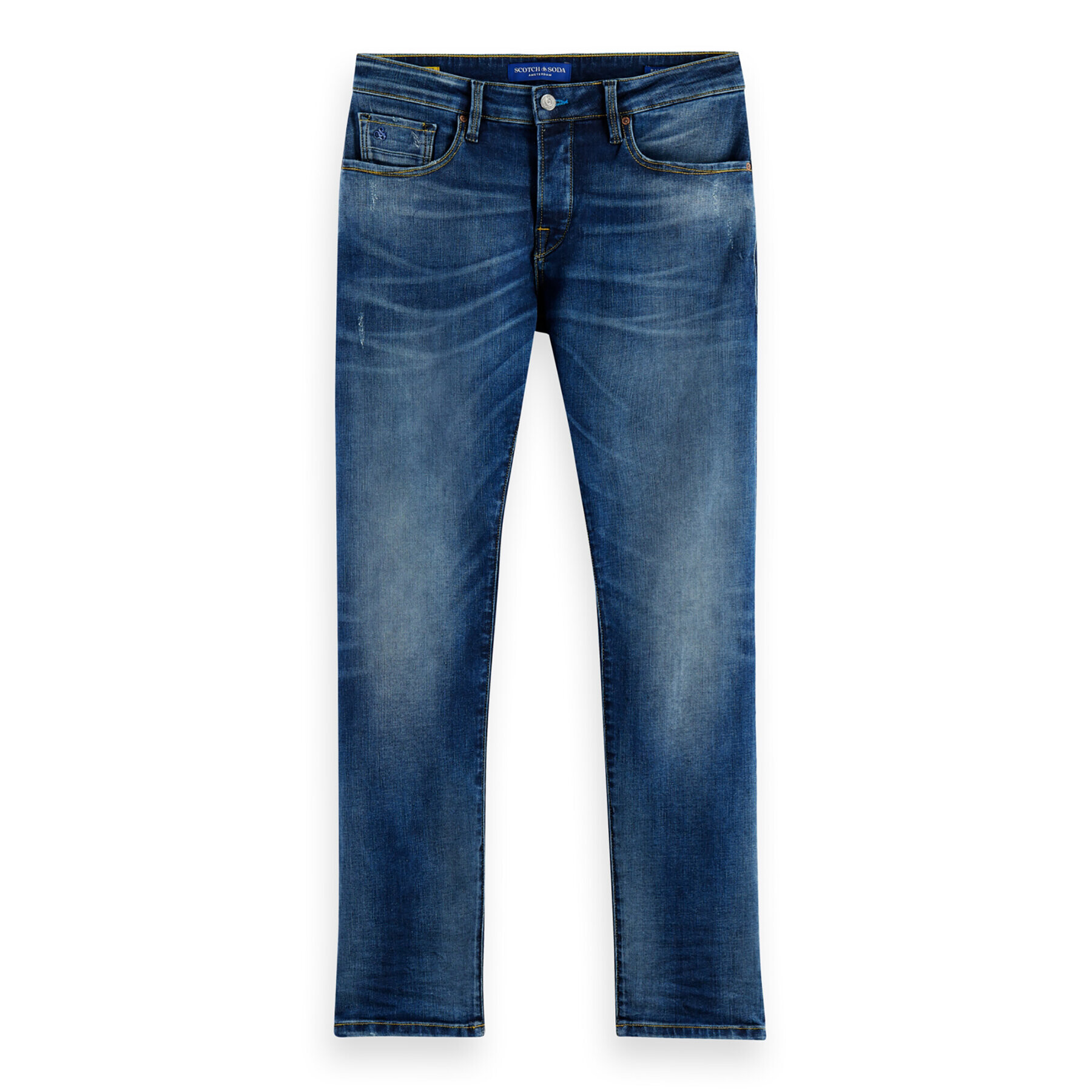 Scotch & Soda Blugi 169565 Albastru Slim Fit - Pled.ro