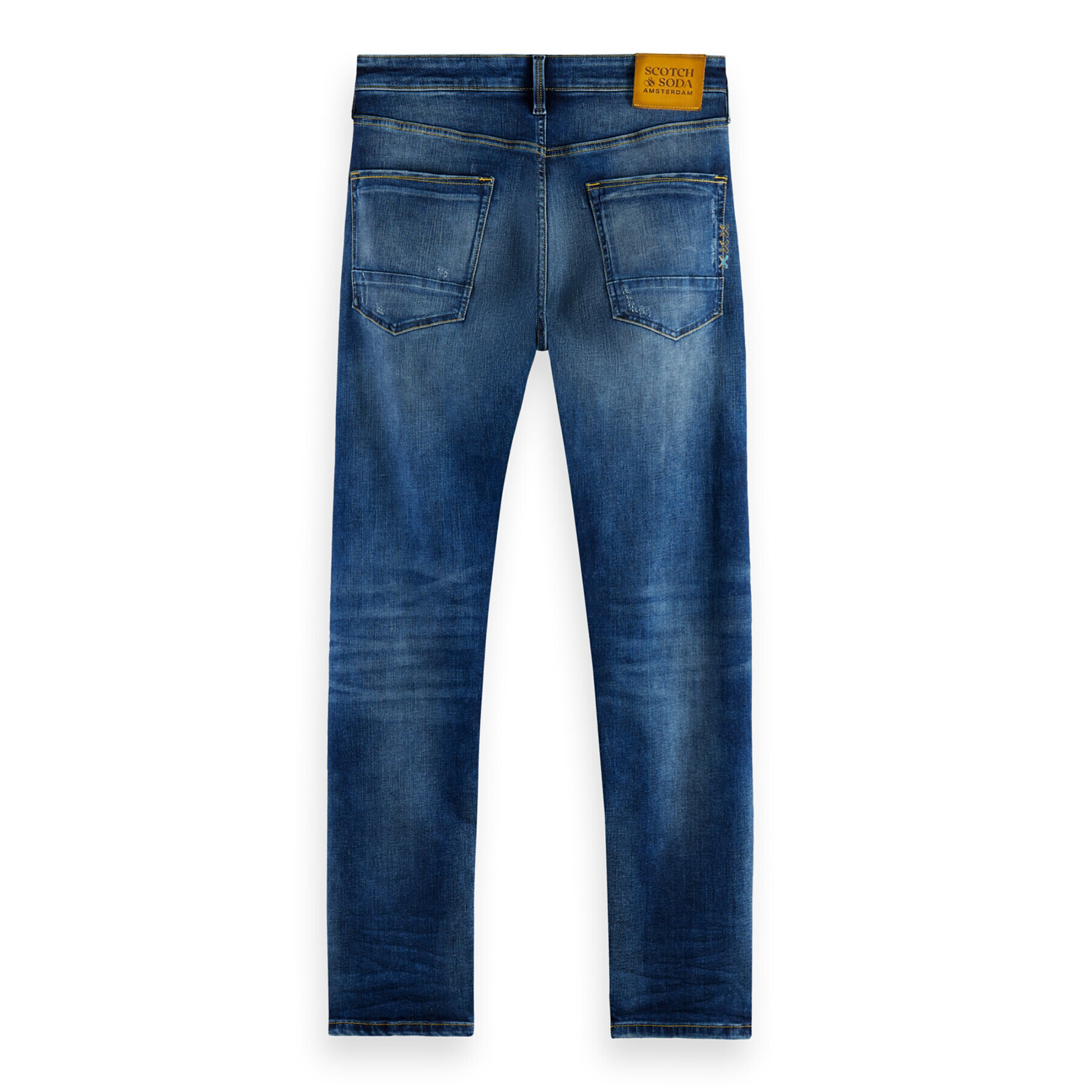 Scotch & Soda Blugi 169565 Albastru Slim Fit - Pled.ro