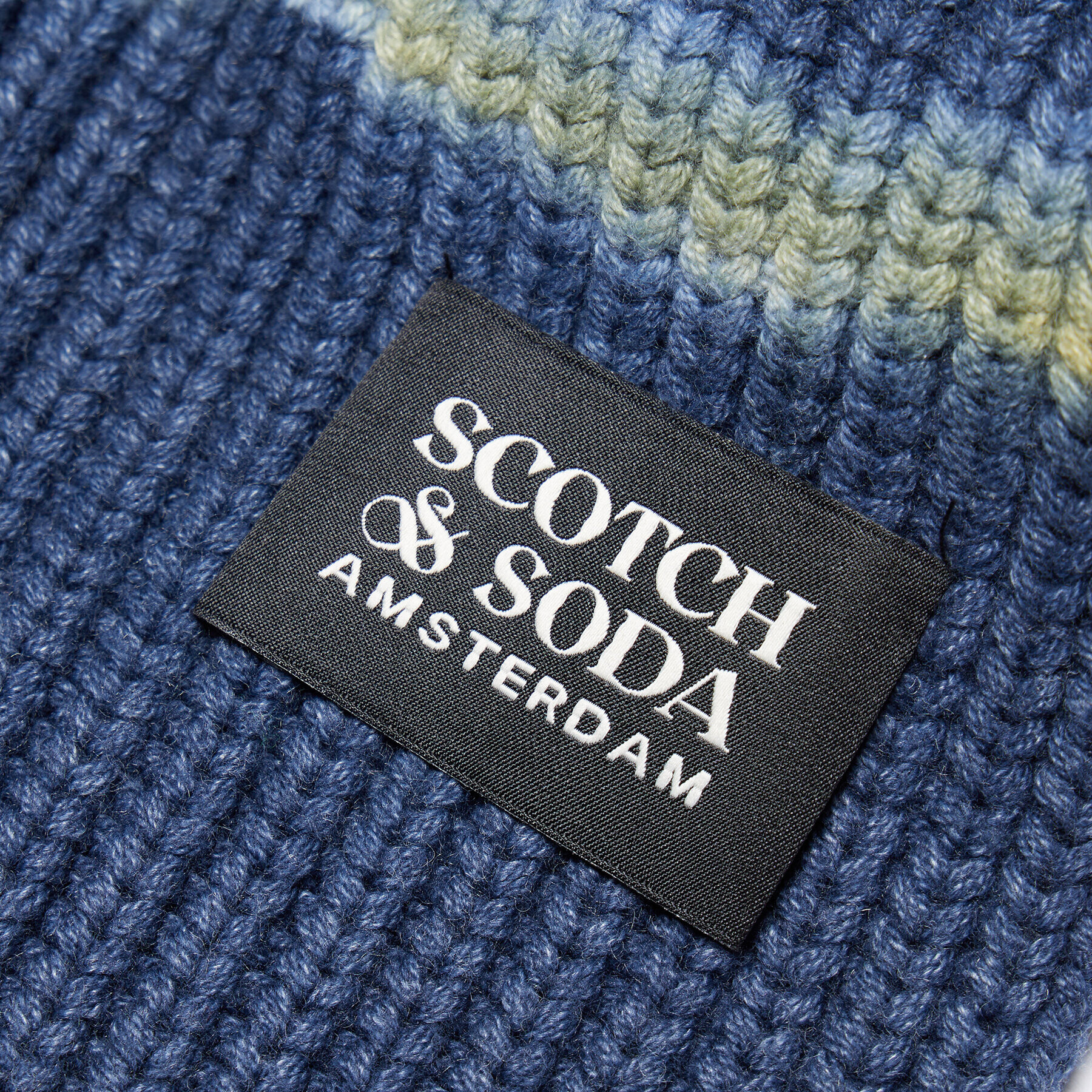 Scotch & Soda Fular 169304 Bleumarin - Pled.ro