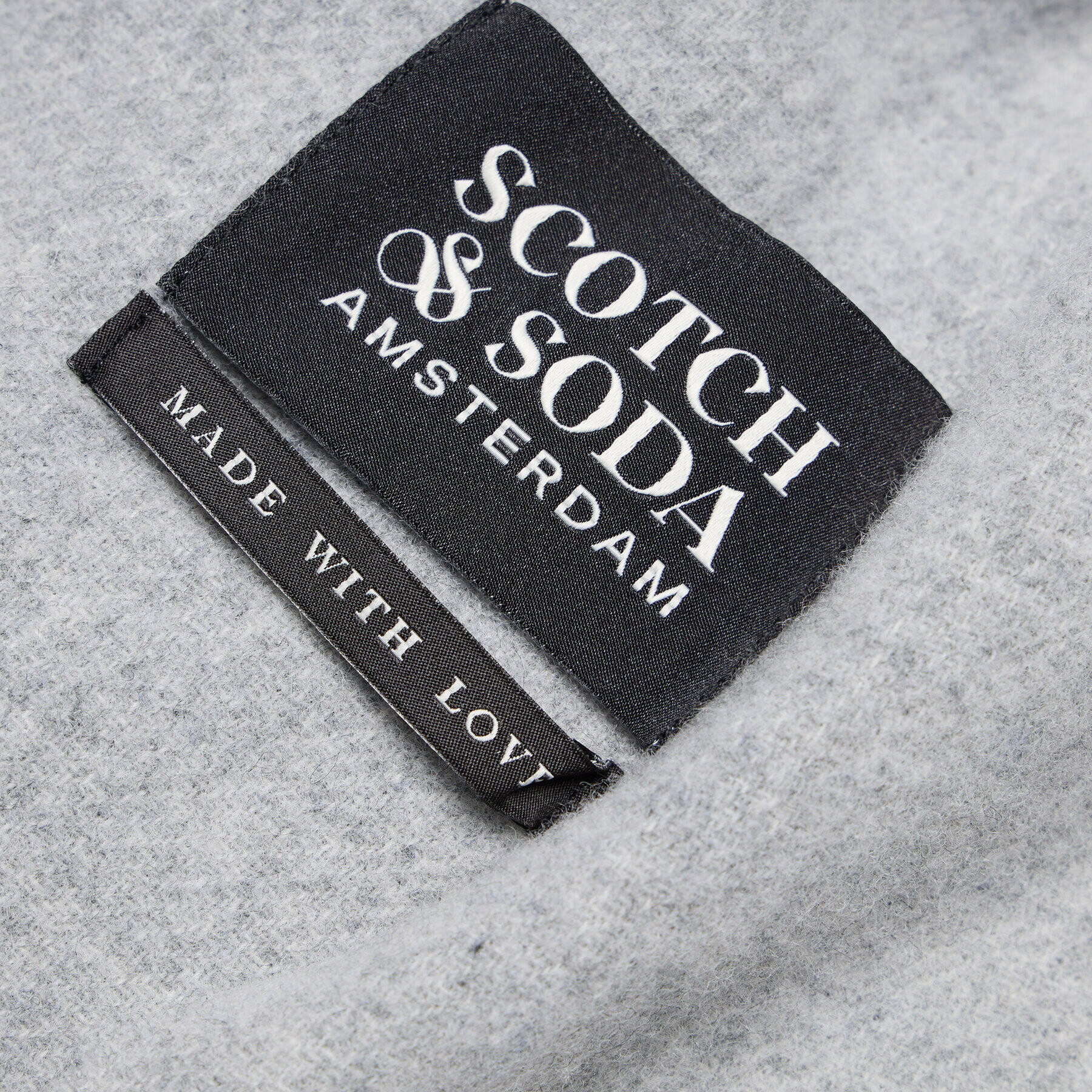 Scotch & Soda Fular 169440 Gri - Pled.ro