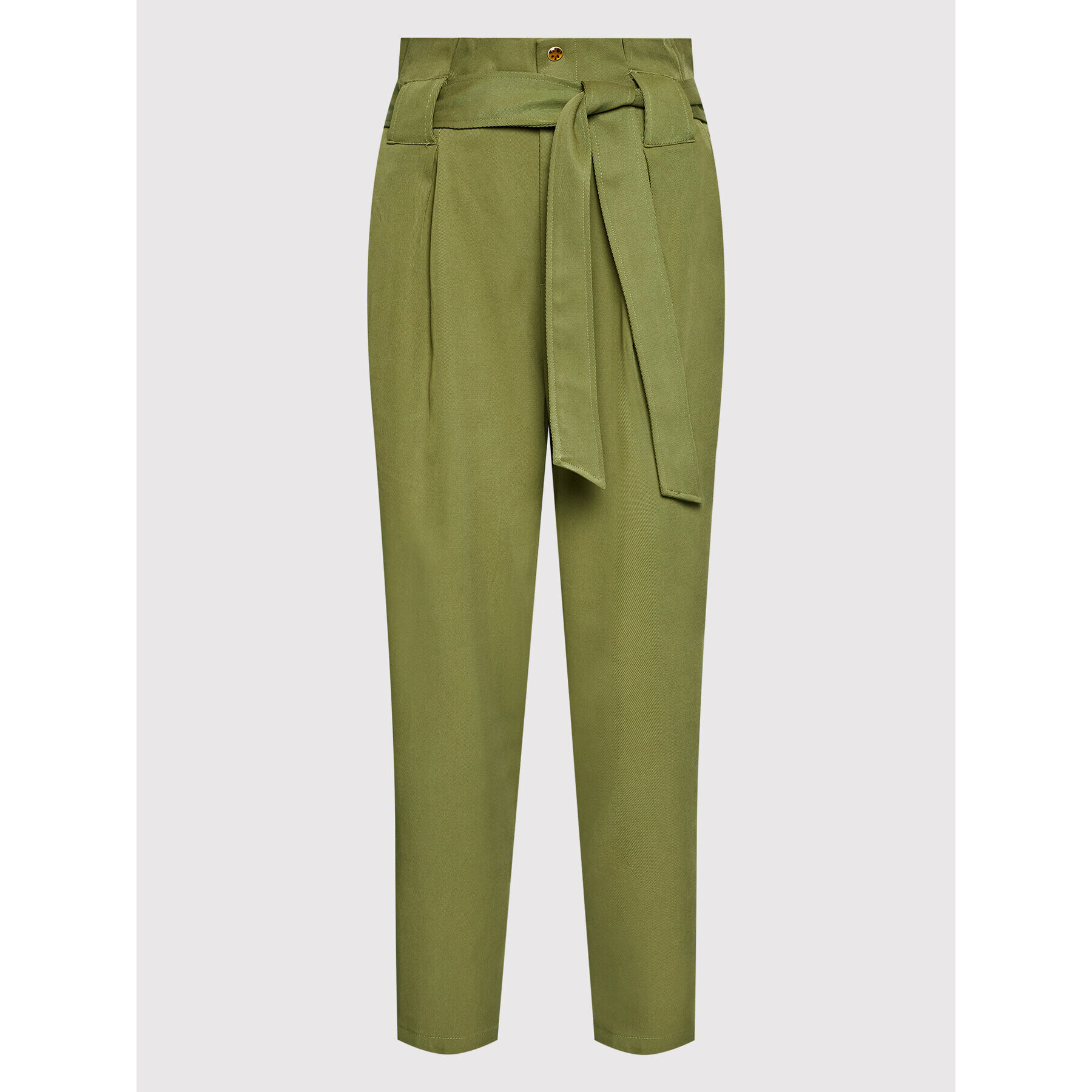 Scotch & Soda Pantaloni din material 167838 Verde Straight Leg - Pled.ro