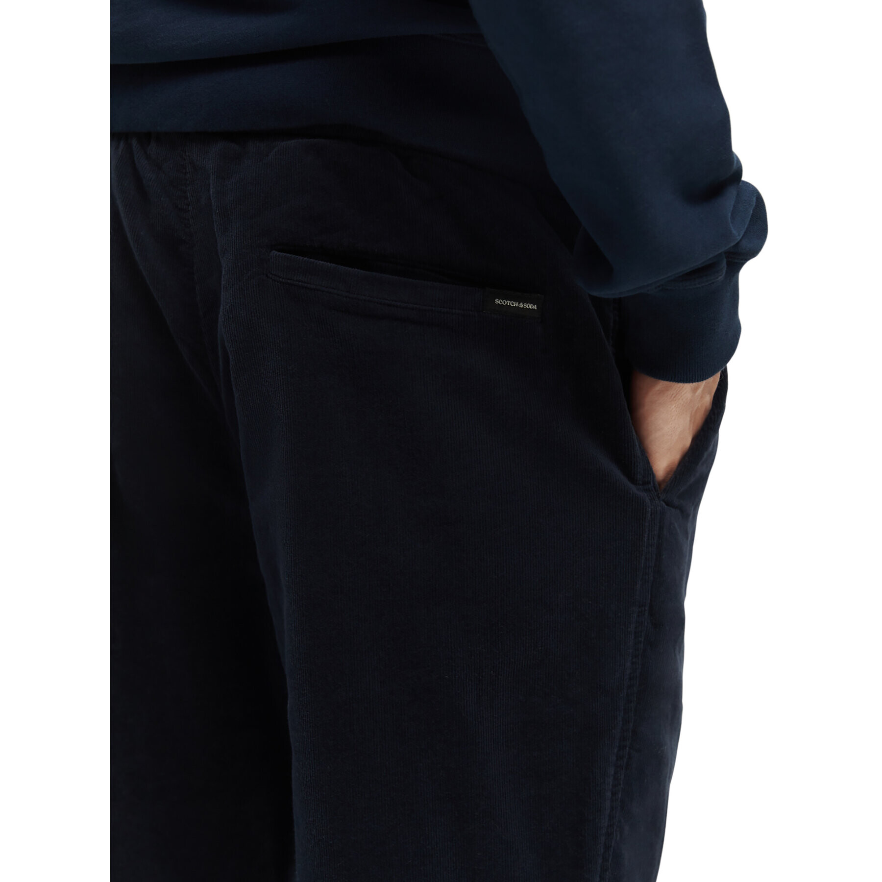 Scotch & Soda Pantaloni din material 169851 Bleumarin Perfect Fit - Pled.ro