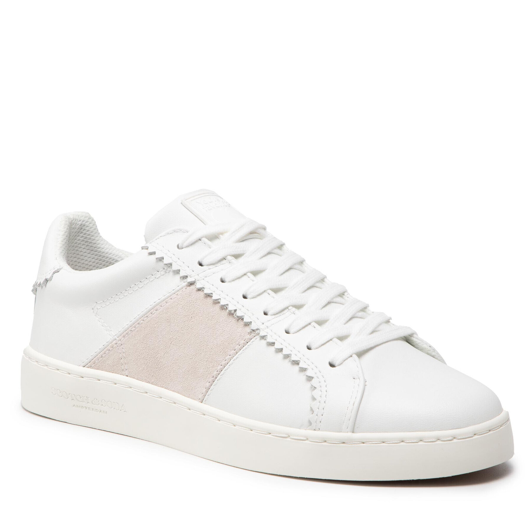 Scotch & Soda Sneakers Plakka W 24731619 Alb - Pled.ro