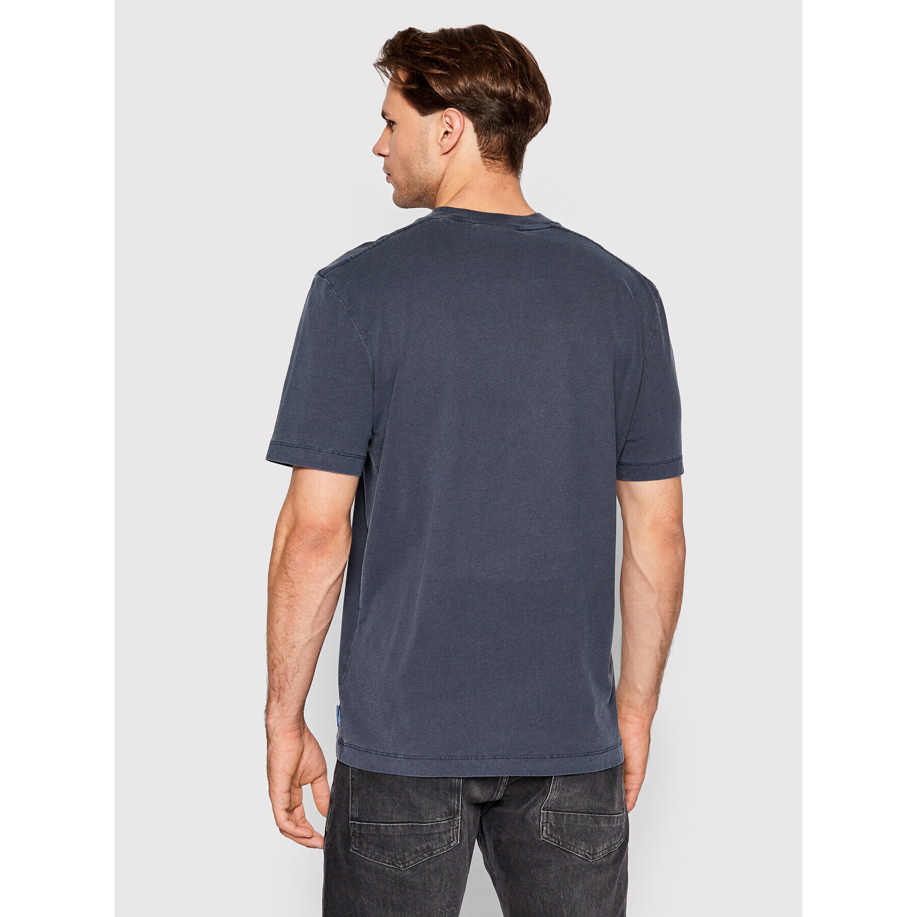 Scotch & Soda Tricou 167343 Bleumarin Regular Fit - Pled.ro