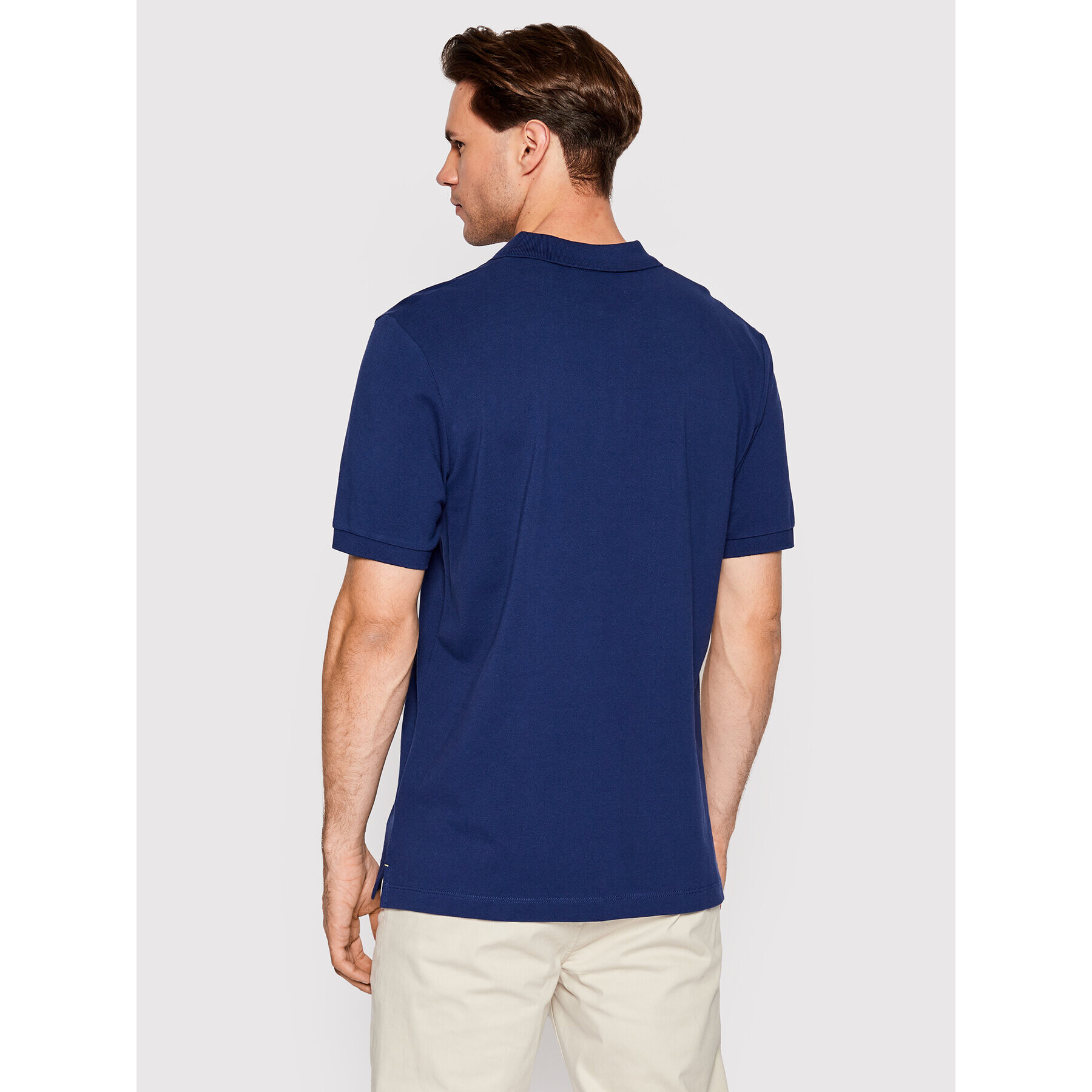 Scotch & Soda Tricou polo 167366 Bleumarin Regular Fit - Pled.ro