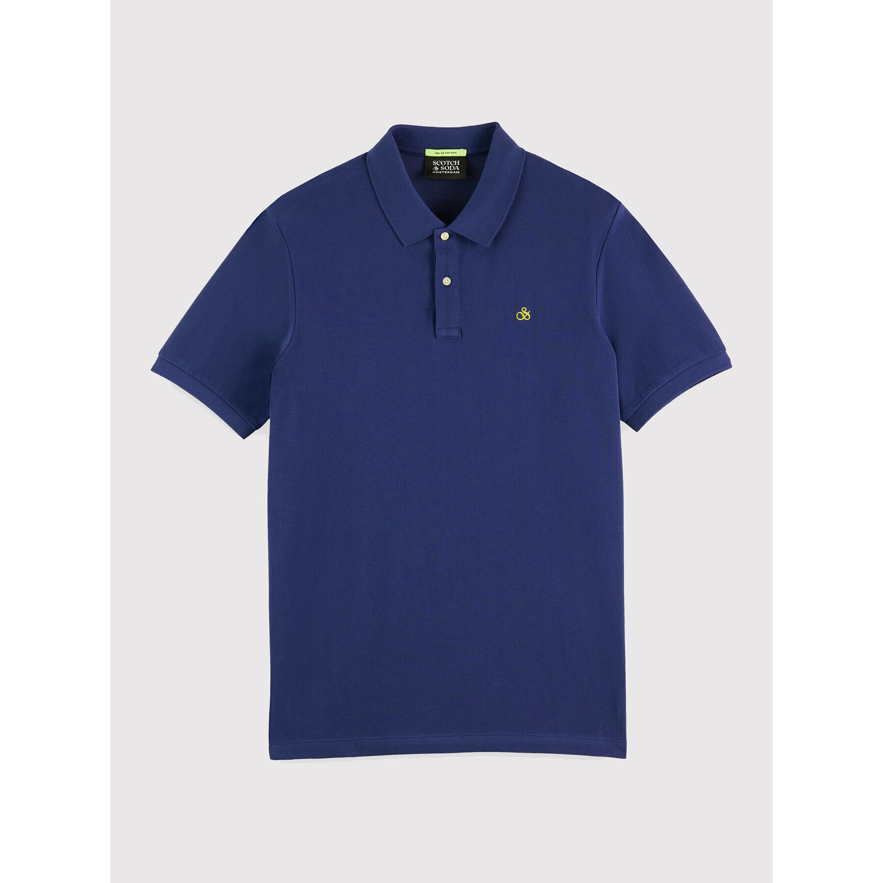 Scotch & Soda Tricou polo 167366 Bleumarin Regular Fit - Pled.ro