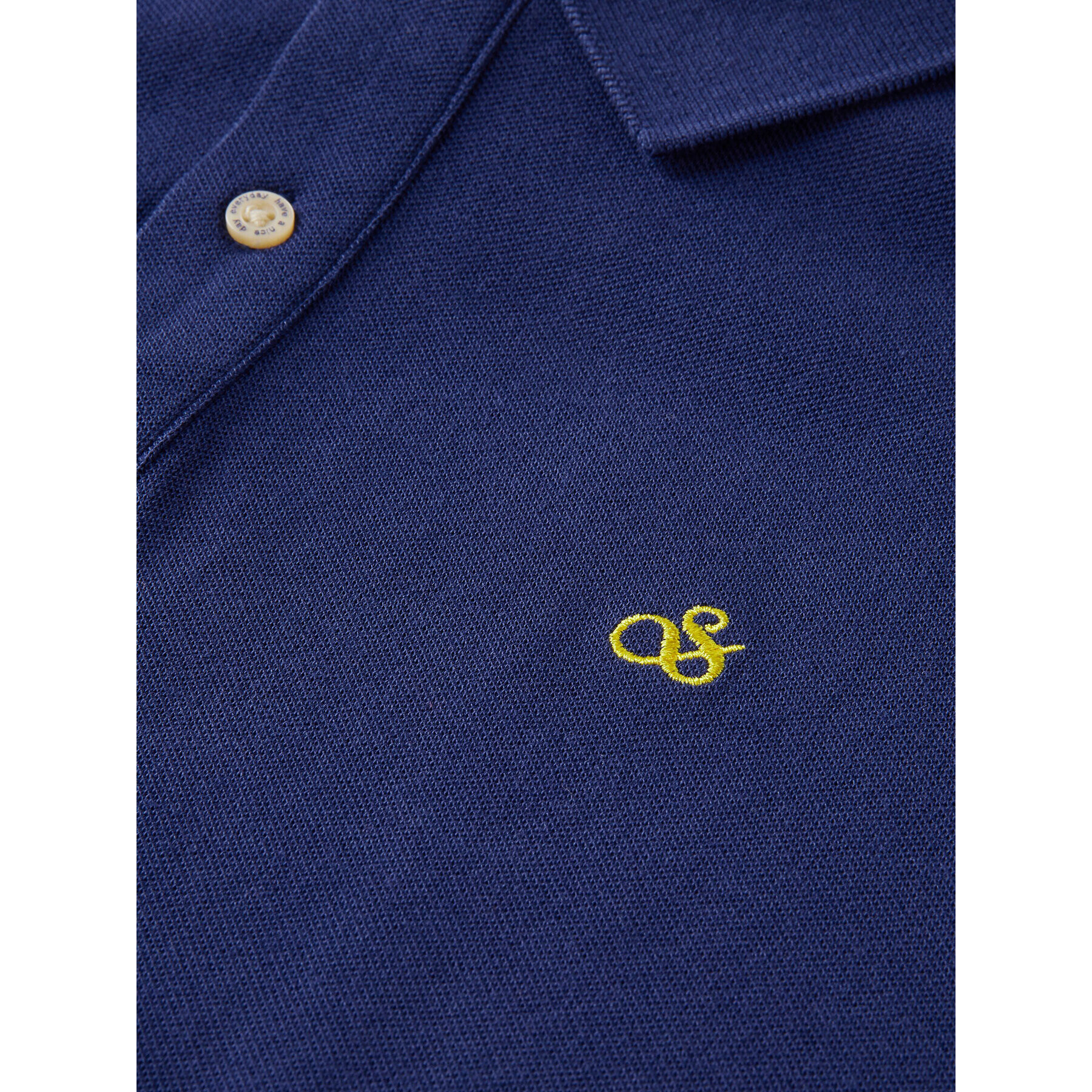 Scotch & Soda Tricou polo 167366 Bleumarin Regular Fit - Pled.ro