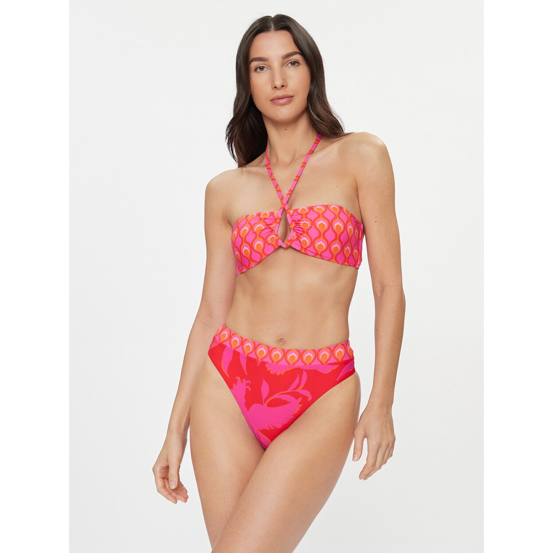 Seafolly Bikini partea de jos Birds Of Paradise 40735-103 Colorat - Pled.ro