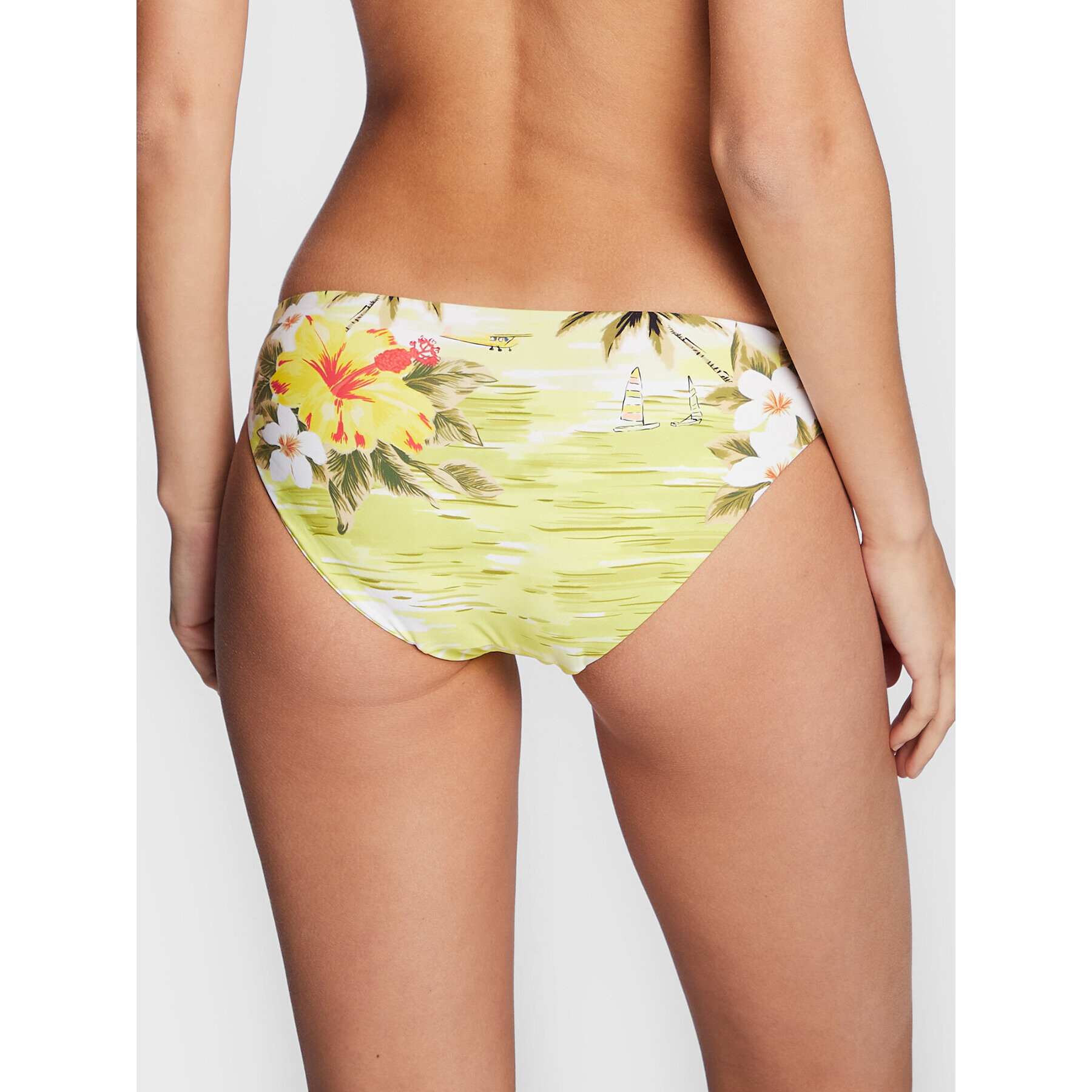 Seafolly Bikini partea de jos Coast To Coast 40426-913 Verde - Pled.ro