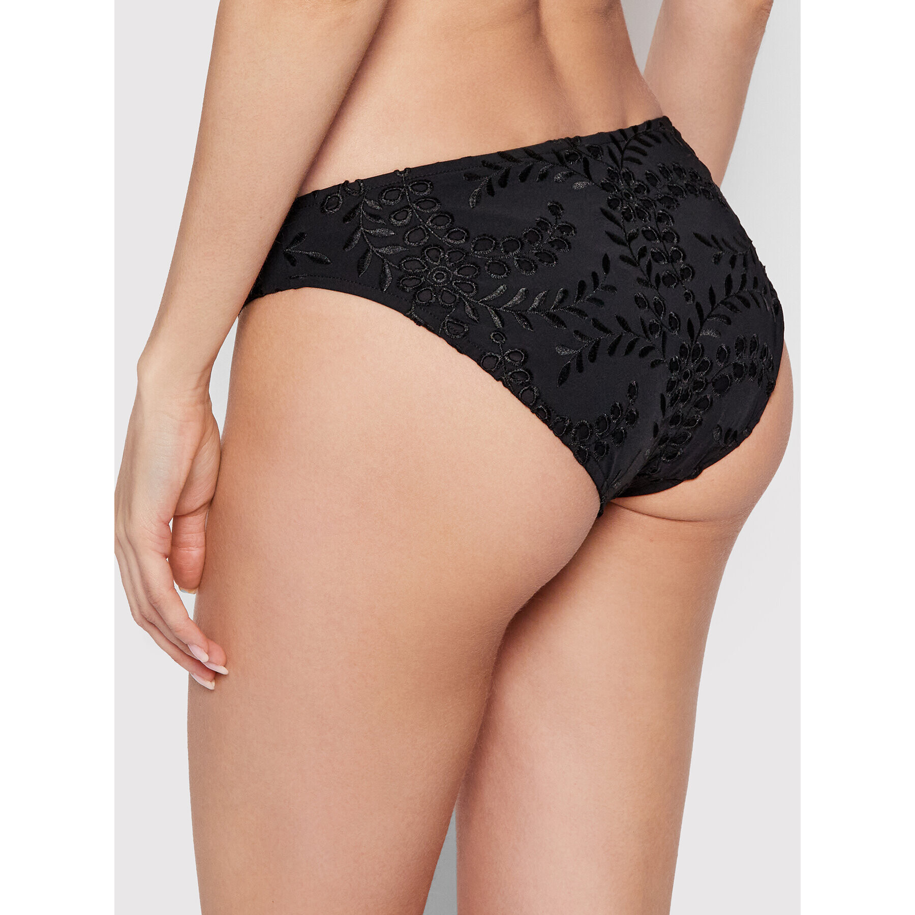 Seafolly Bikini partea de jos Costa Bella 40054-922 Negru - Pled.ro