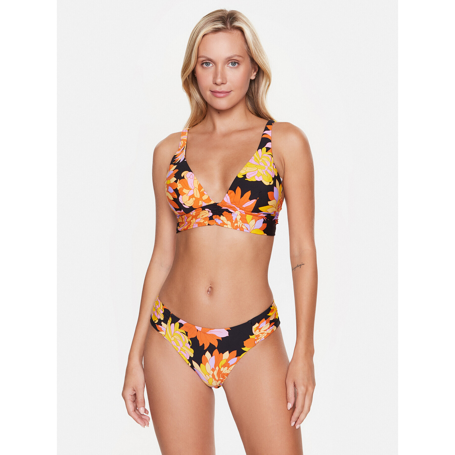 Seafolly Bikini partea de jos Palm Springs 40145-703 Negru - Pled.ro