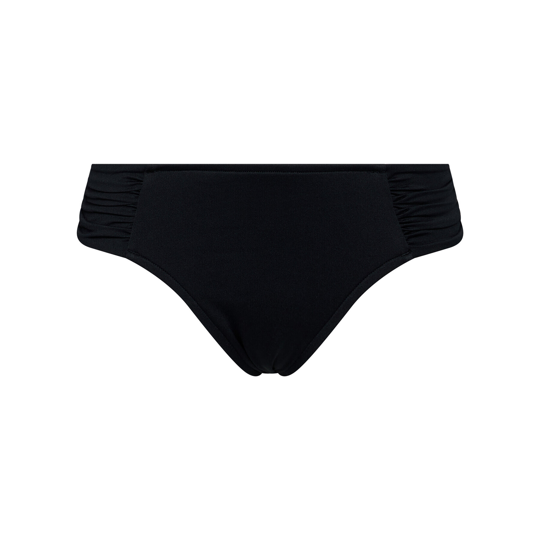 Seafolly Bikini partea de jos Ruched Side Retro 40145-065 Negru - Pled.ro