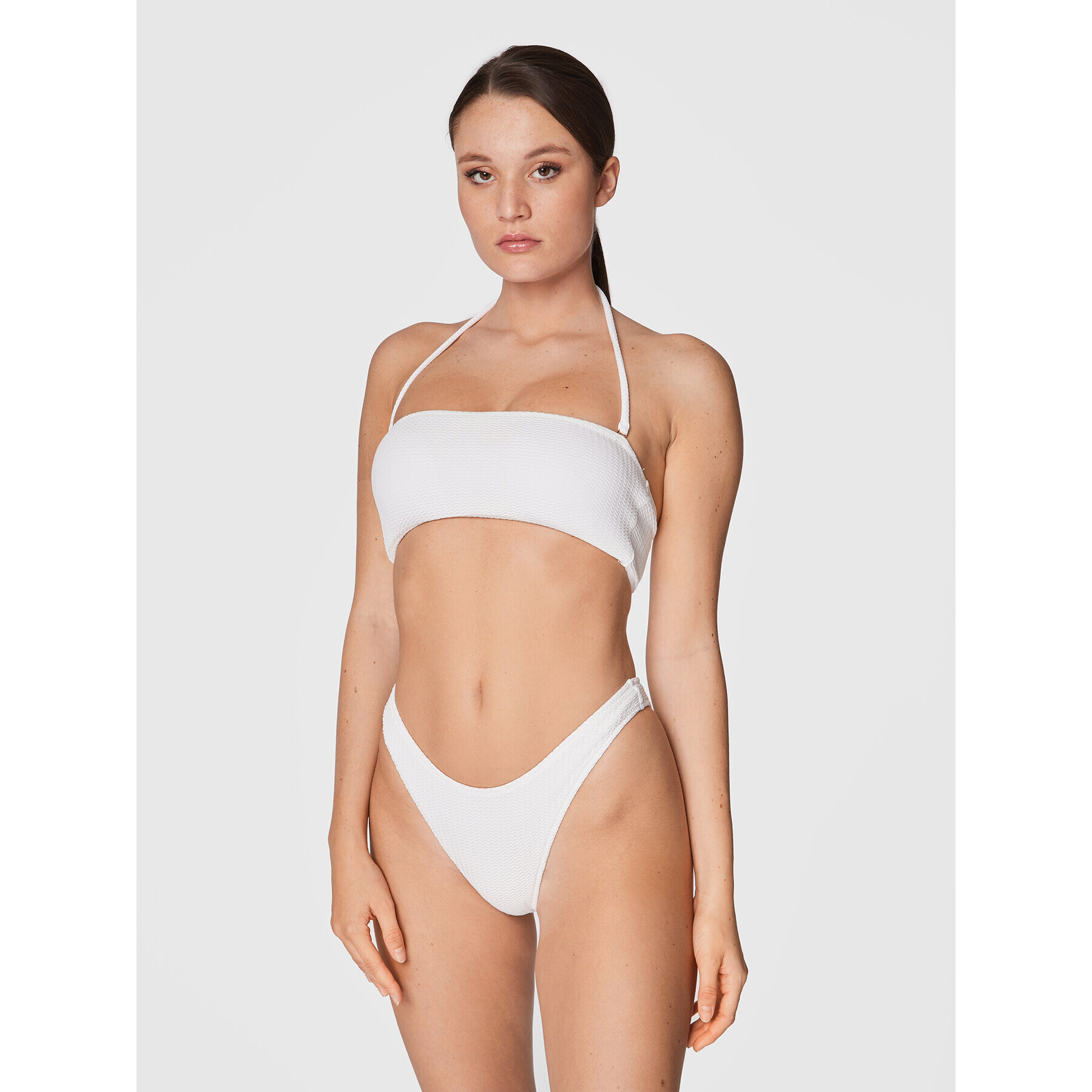 Seafolly Bikini partea de jos Sea Dive 40305-861 Alb - Pled.ro