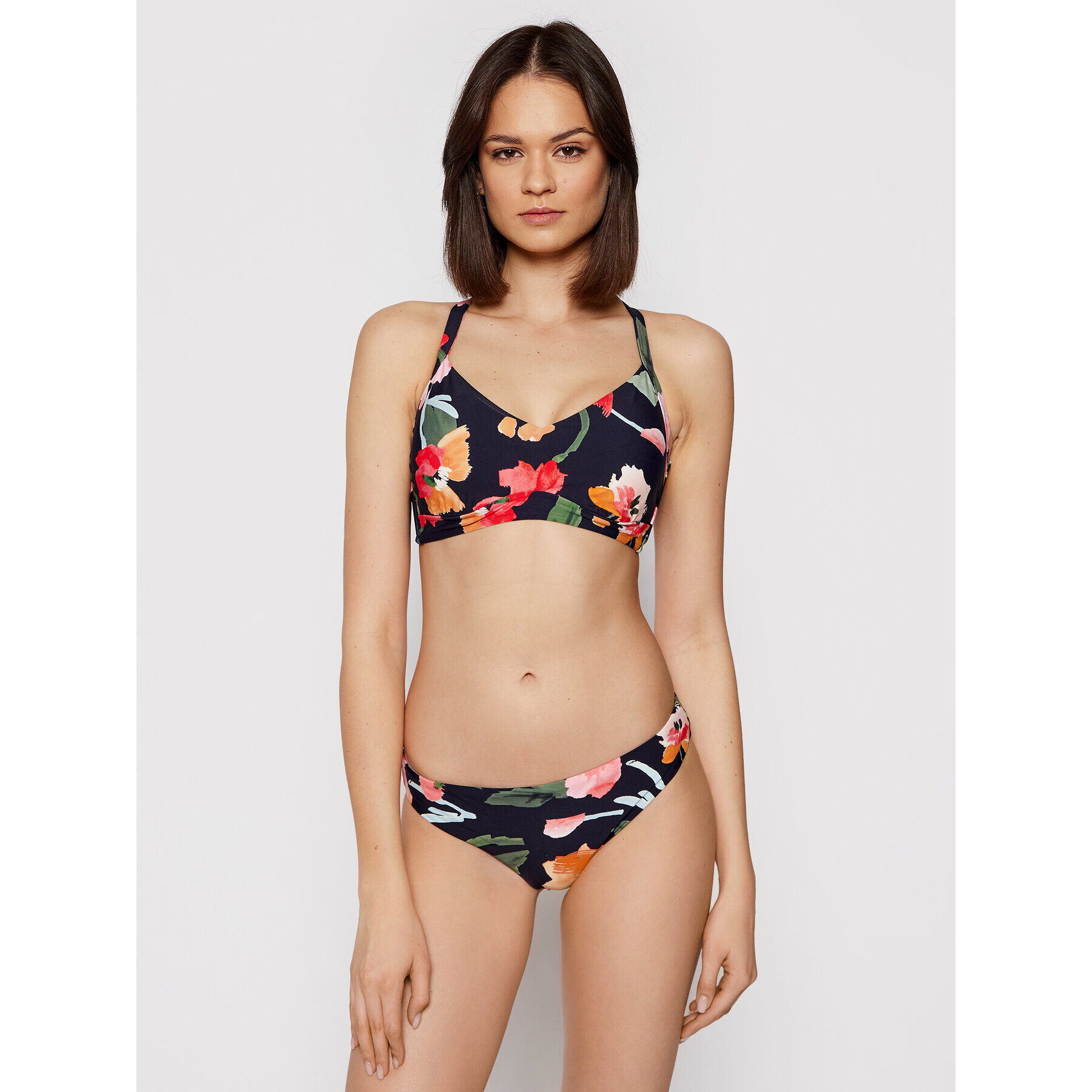 Seafolly Bikini partea de jos Summer Memoirs 40473-883 Bleumarin - Pled.ro