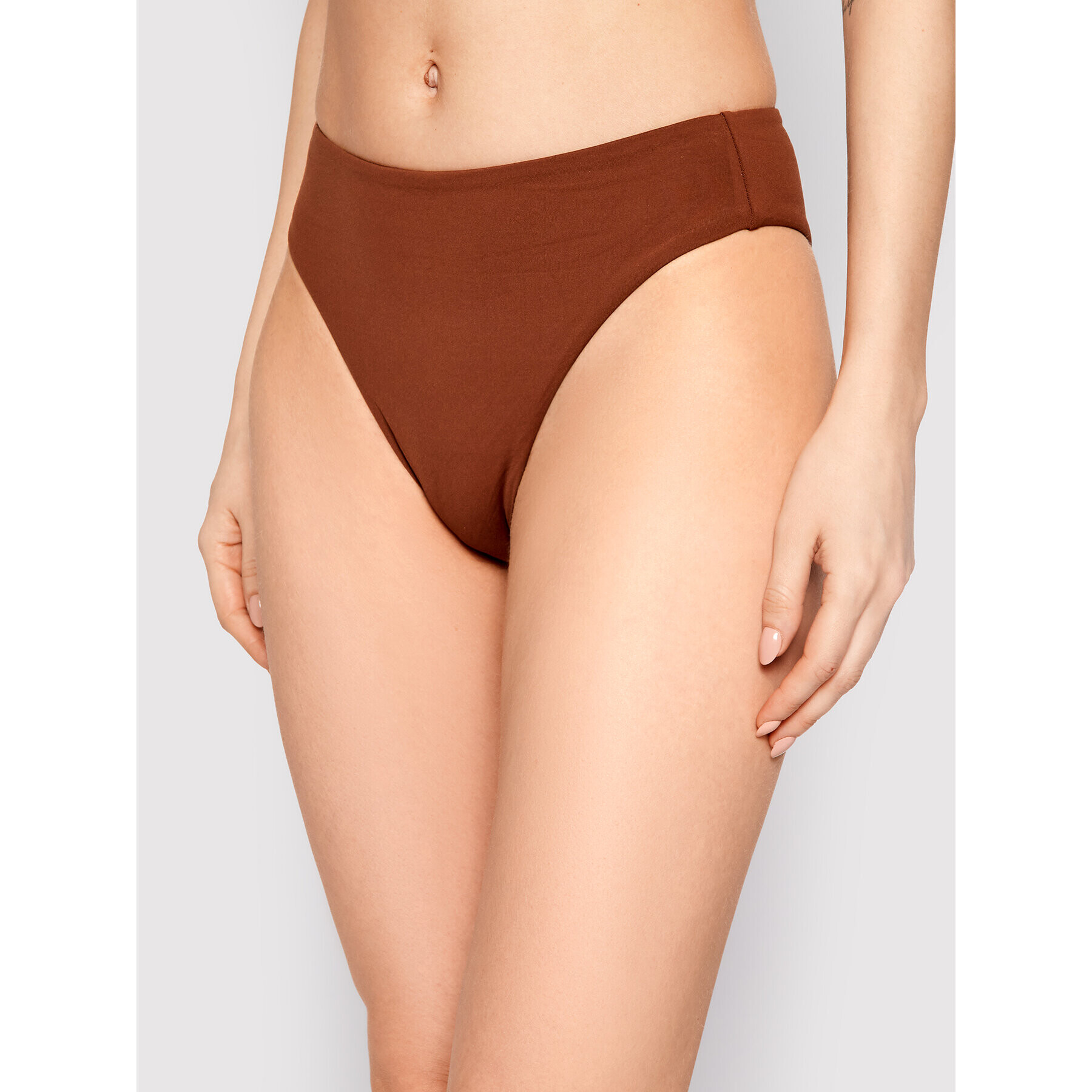 Seafolly Bikini partea de jos Wide Side 40629-058 Maro - Pled.ro