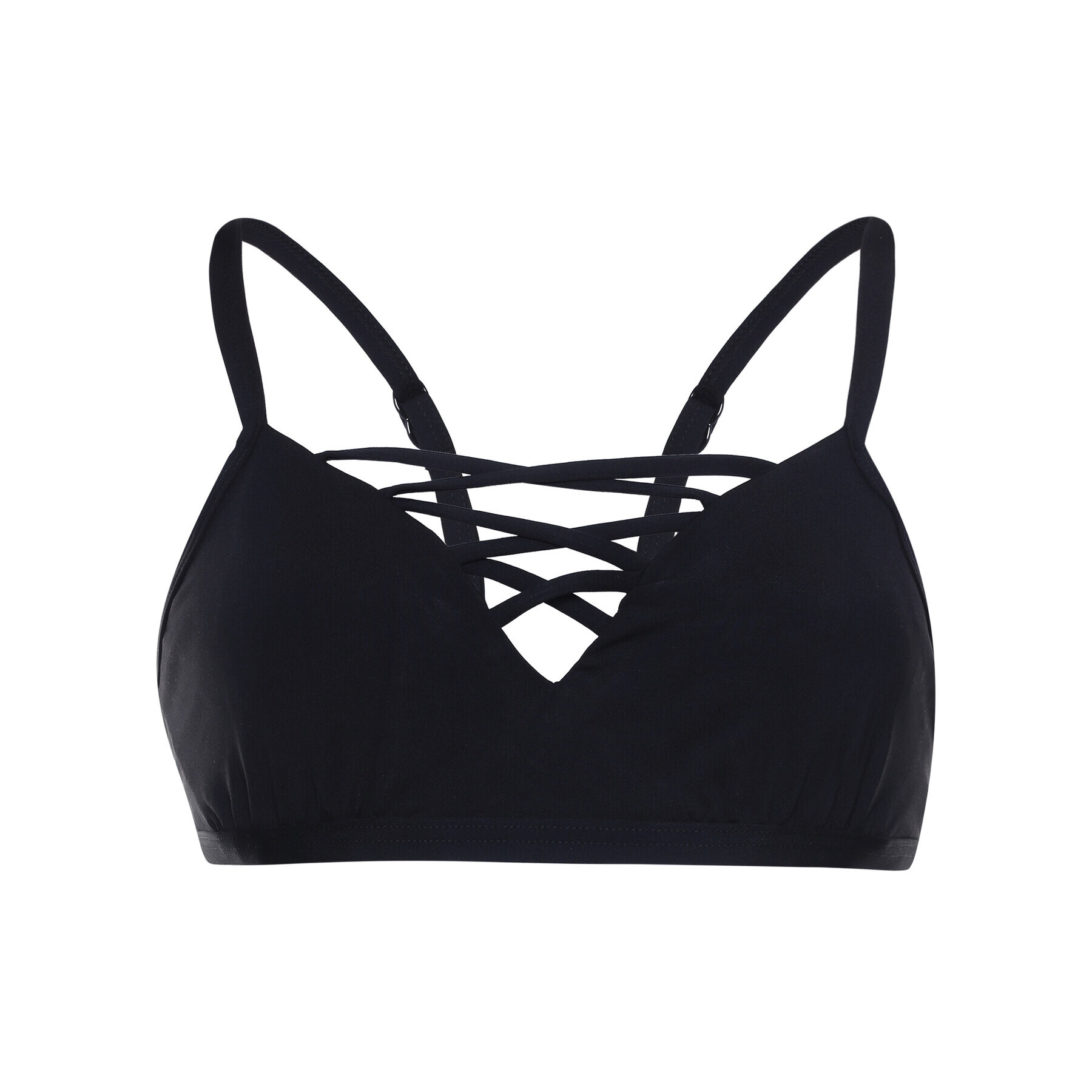 Seafolly Bikini partea de sus Active 30749DD-058 Negru - Pled.ro