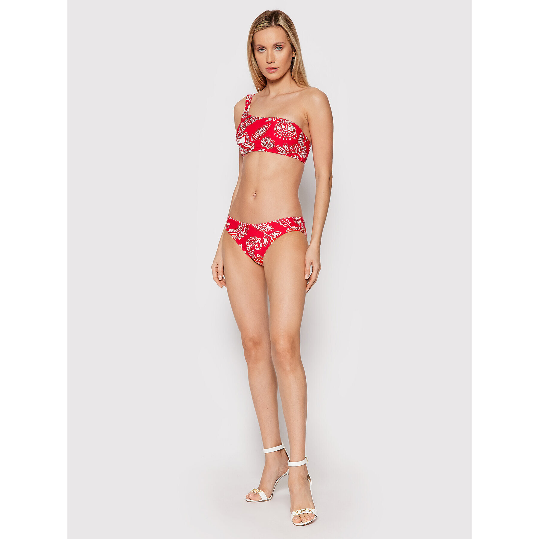 Seafolly Bikini partea de sus Folklore 31313-933 Roșu - Pled.ro