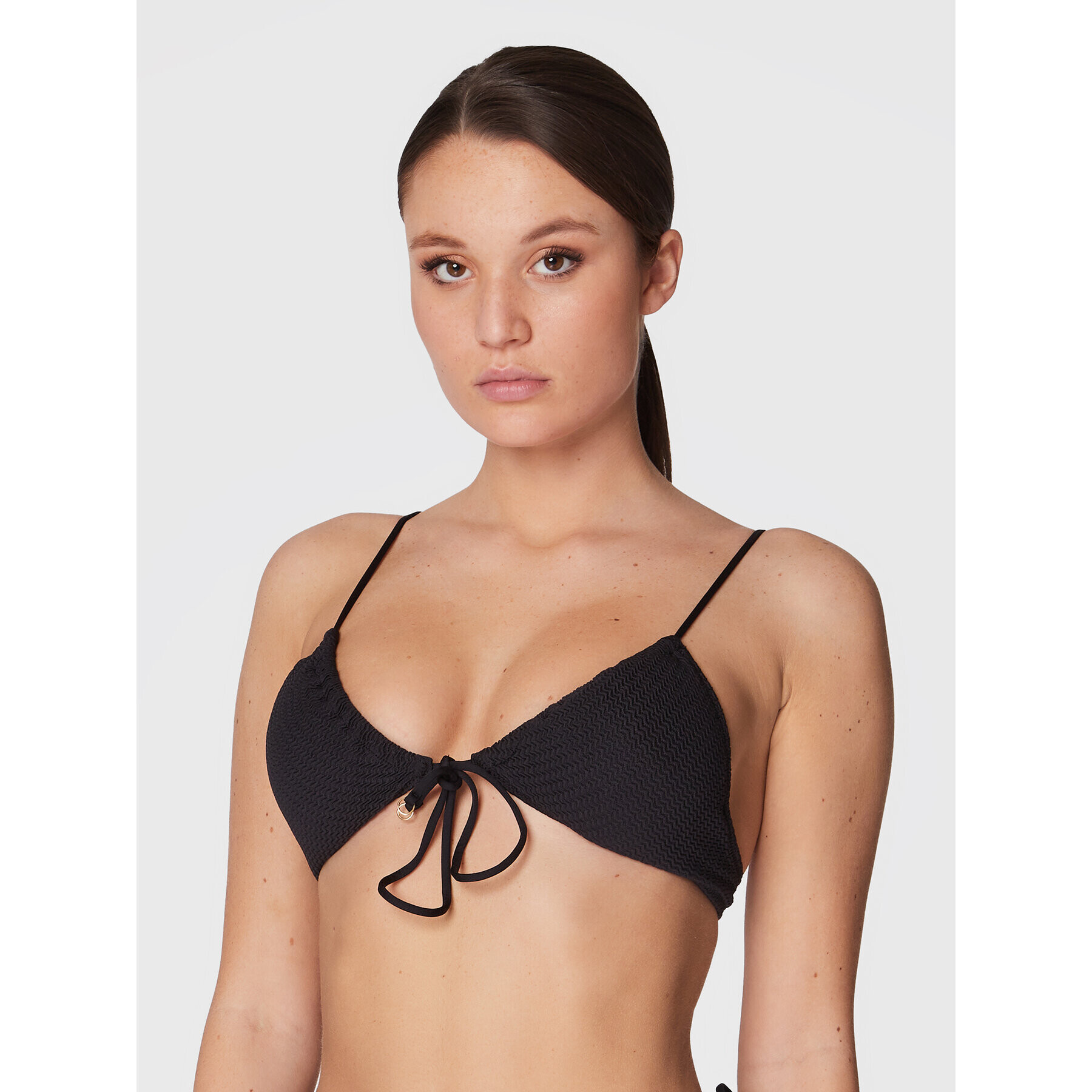 Seafolly Bikini partea de sus Sea Dive 31393-861 Negru - Pled.ro