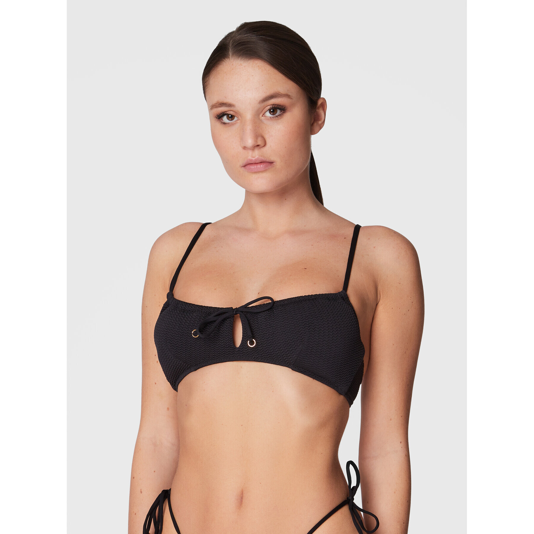 Seafolly Bikini partea de sus Sea Dive 31420-861 Negru - Pled.ro