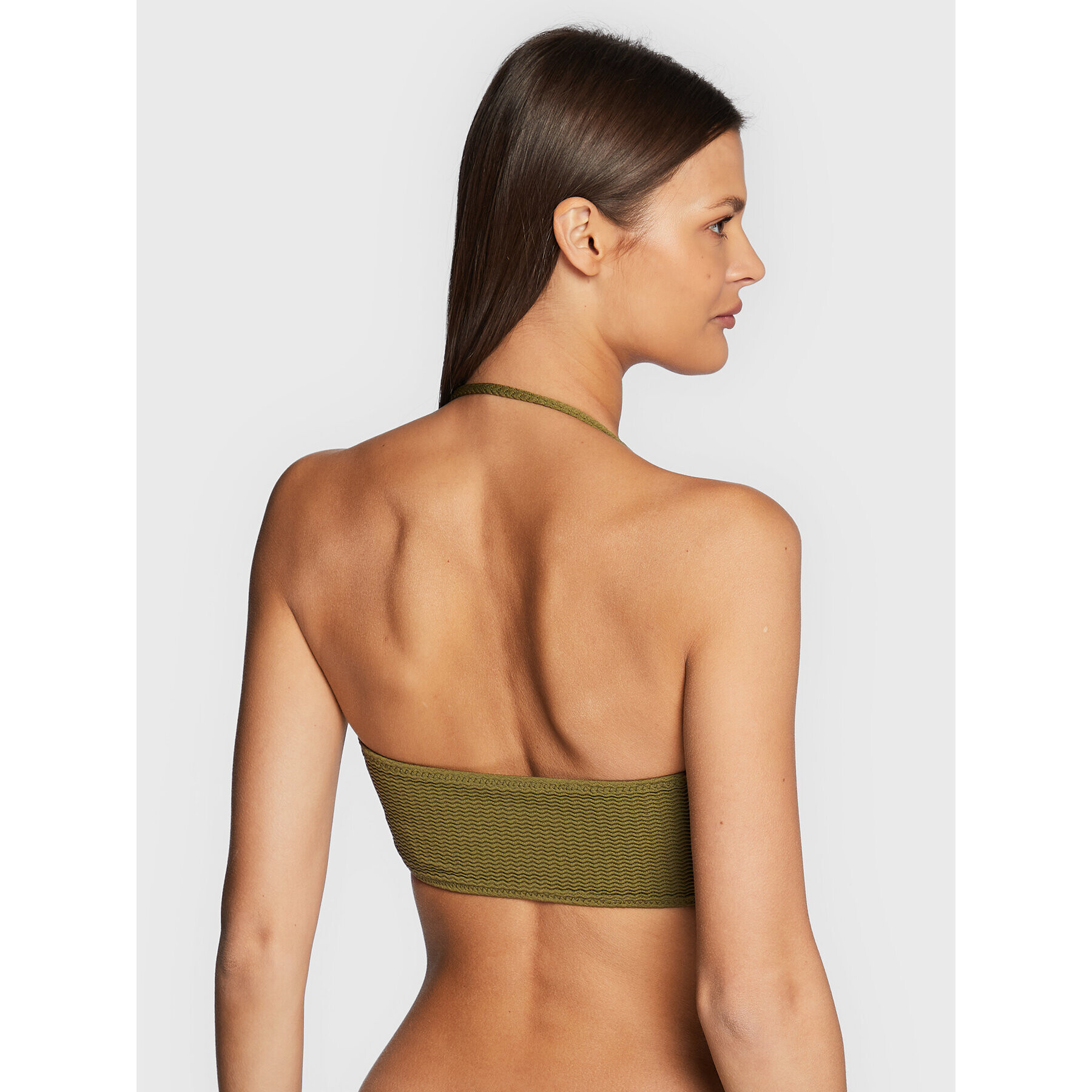 Seafolly Bikini partea de sus SeaDive 31034-861 Verde - Pled.ro