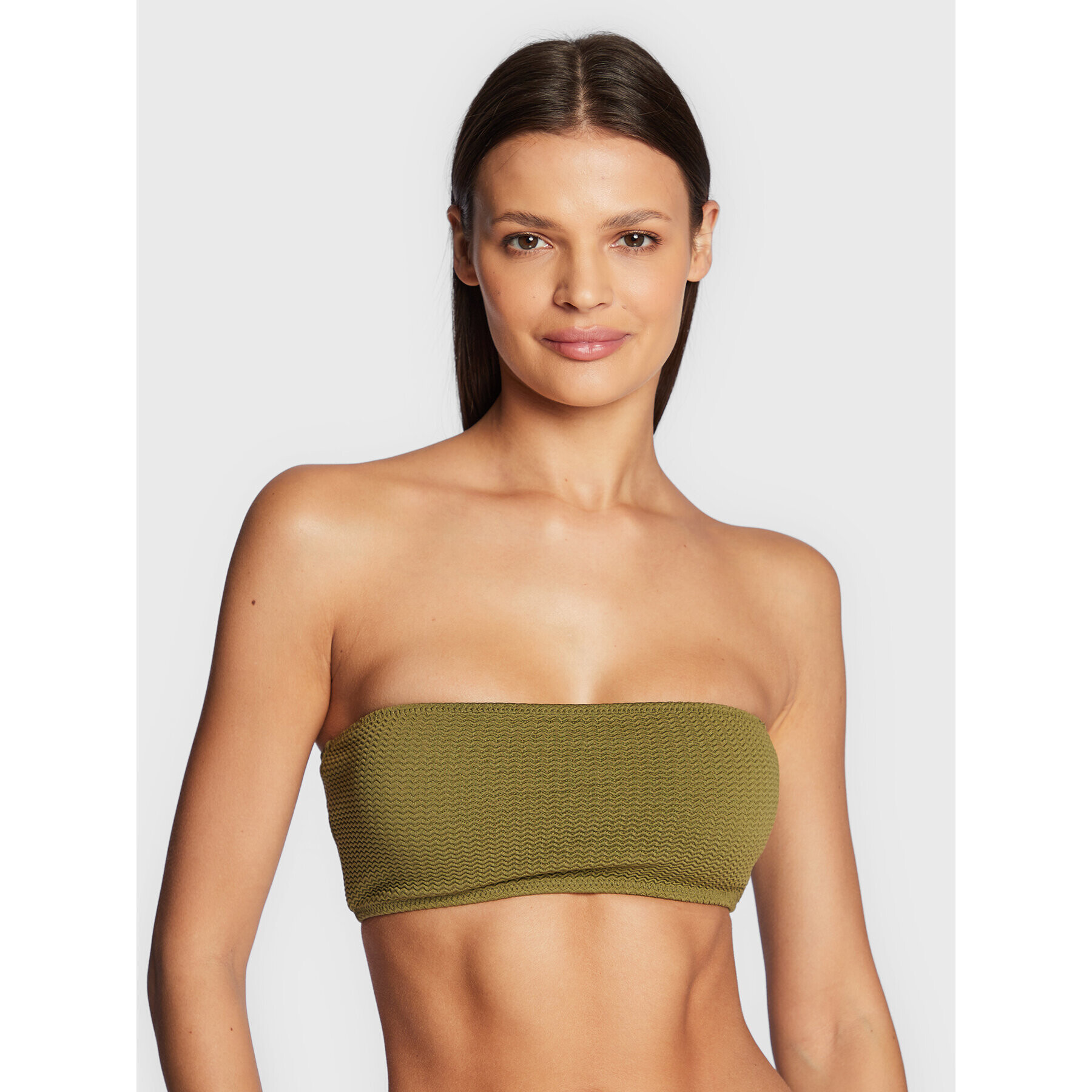 Seafolly Bikini partea de sus SeaDive 31034-861 Verde - Pled.ro