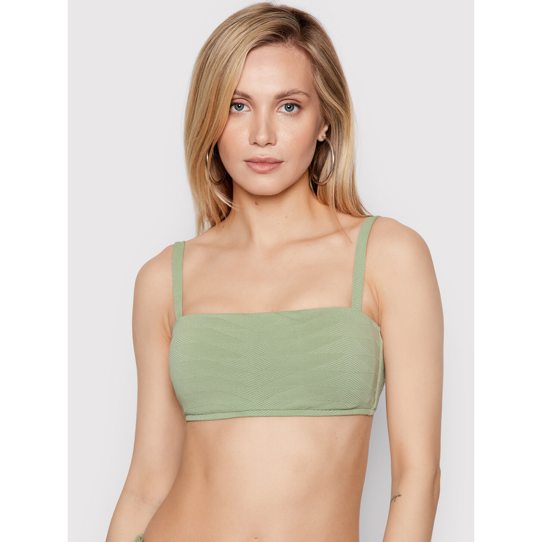 Seafolly Bikini partea de sus SeasideSoiree 31207 Verde - Pled.ro