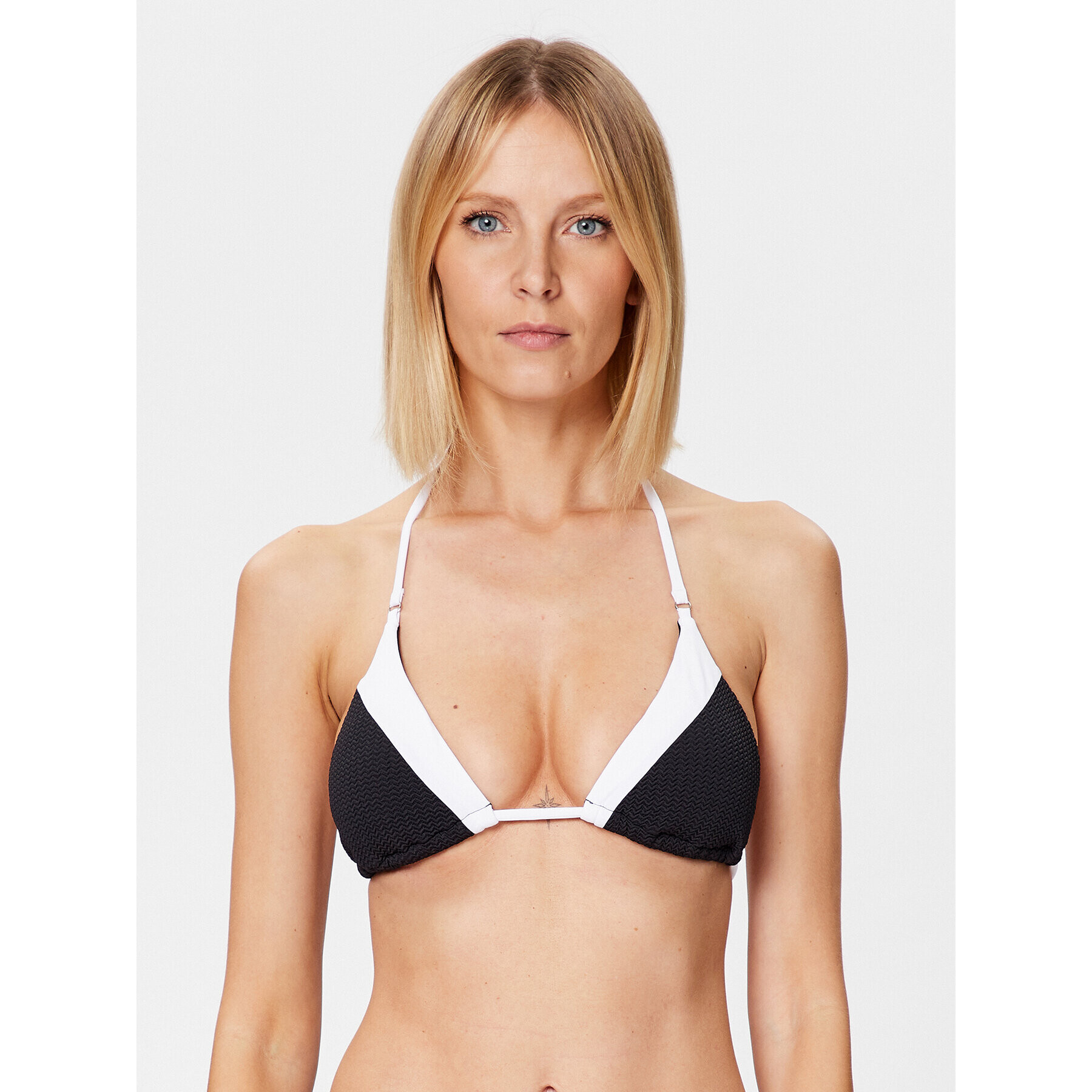 Seafolly Bikini partea de sus Slice Of Splice 31424-990 Negru - Pled.ro