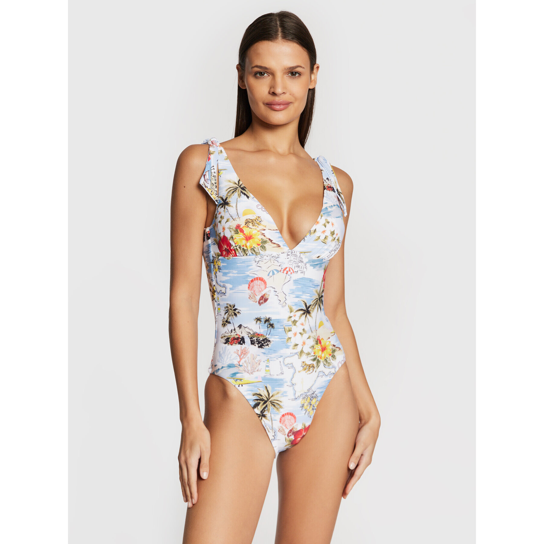 Seafolly Costum de baie Coast To Coast 11041-913 Albastru - Pled.ro