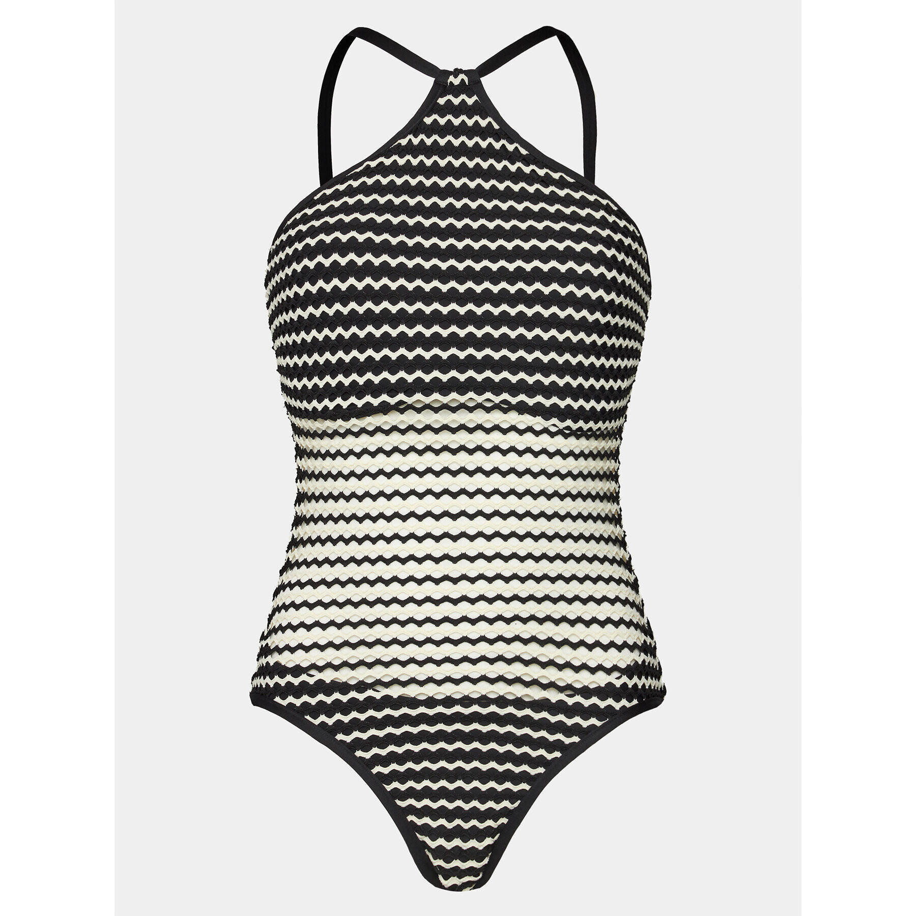 Seafolly Costum de baie Mesh Effect 11084DD102 Colorat - Pled.ro