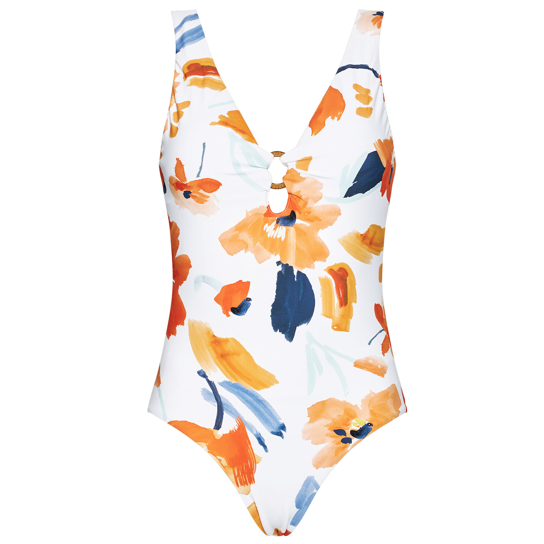 Seafolly Costum de baie Summer Memoirs 10999 Alb - Pled.ro