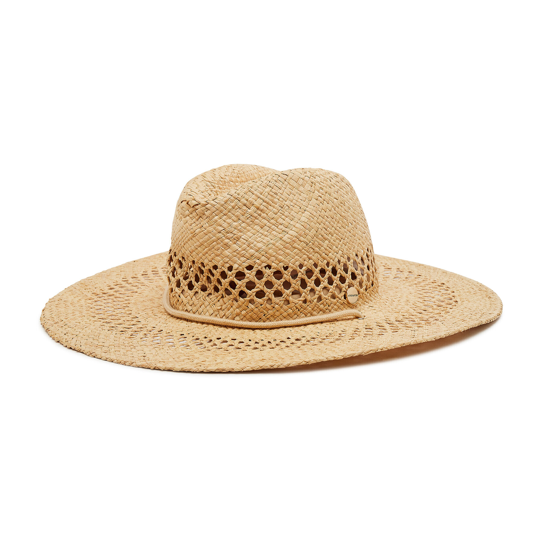 Seafolly Pălărie ShadyLady Raffia Crochet Hat 71818-HT Bej - Pled.ro