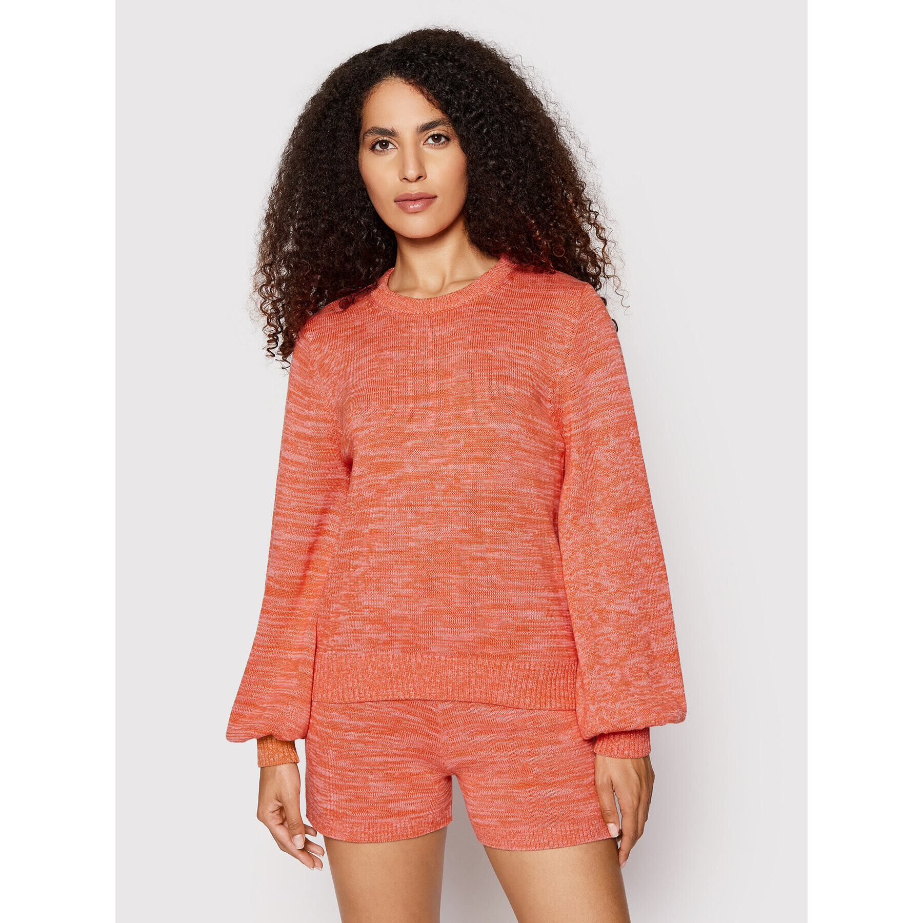 Seafolly Pulover Maple Knit 54727-KN Portocaliu Relaxed Fit - Pled.ro